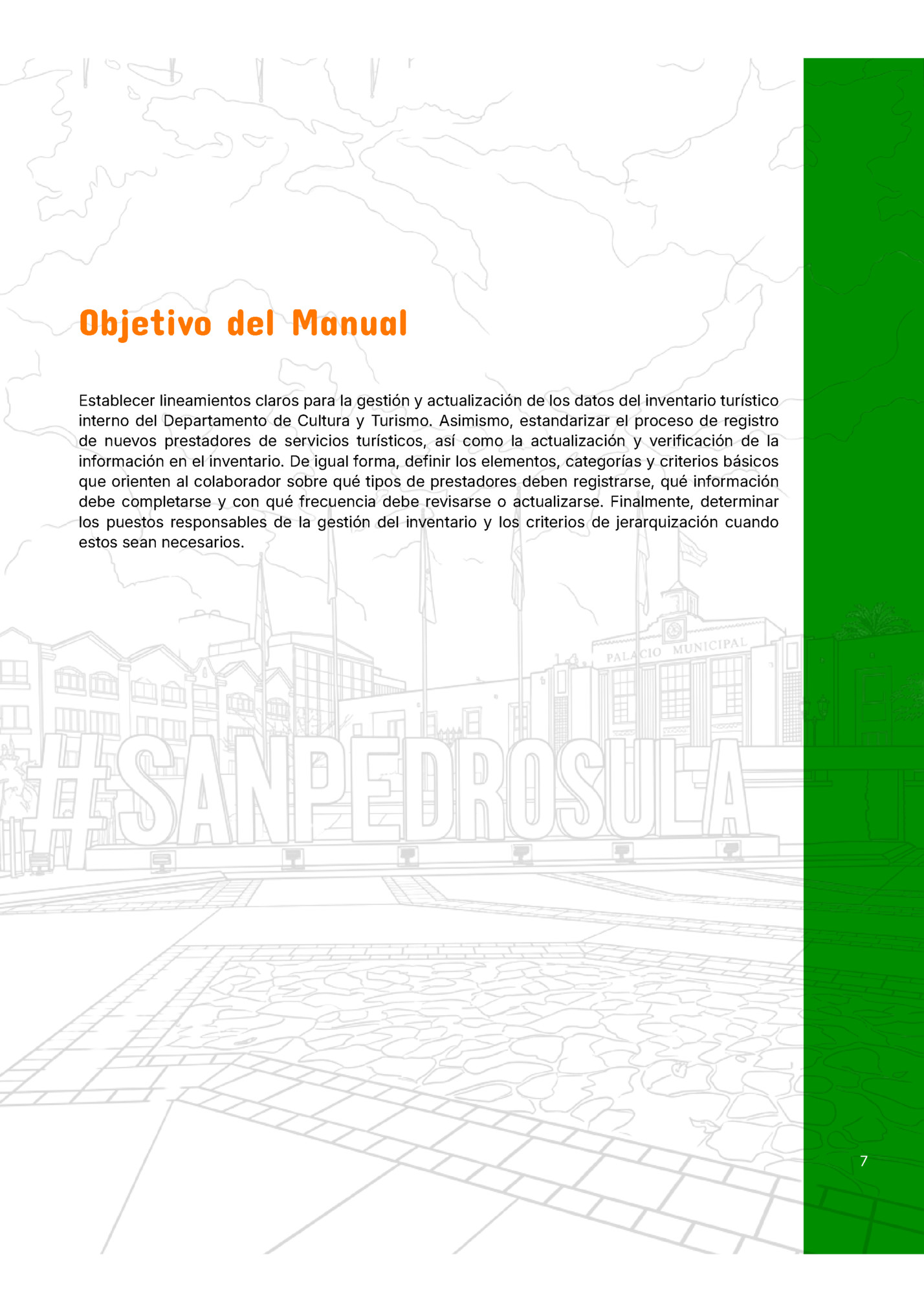 Objetivo del Manual