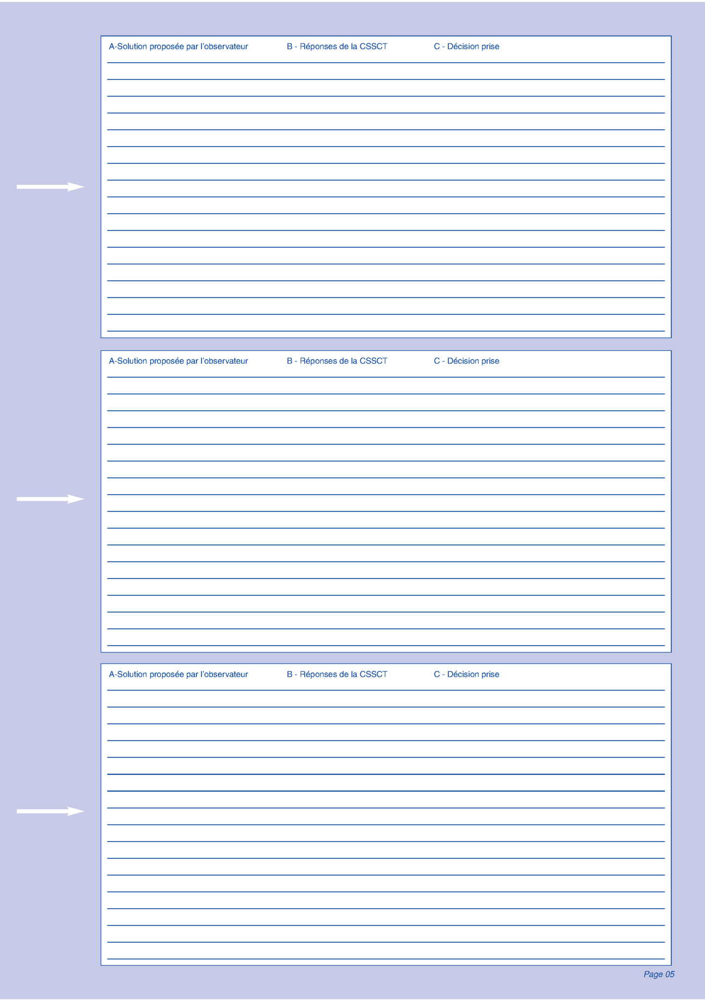 A-Solution proposée par l’observateur