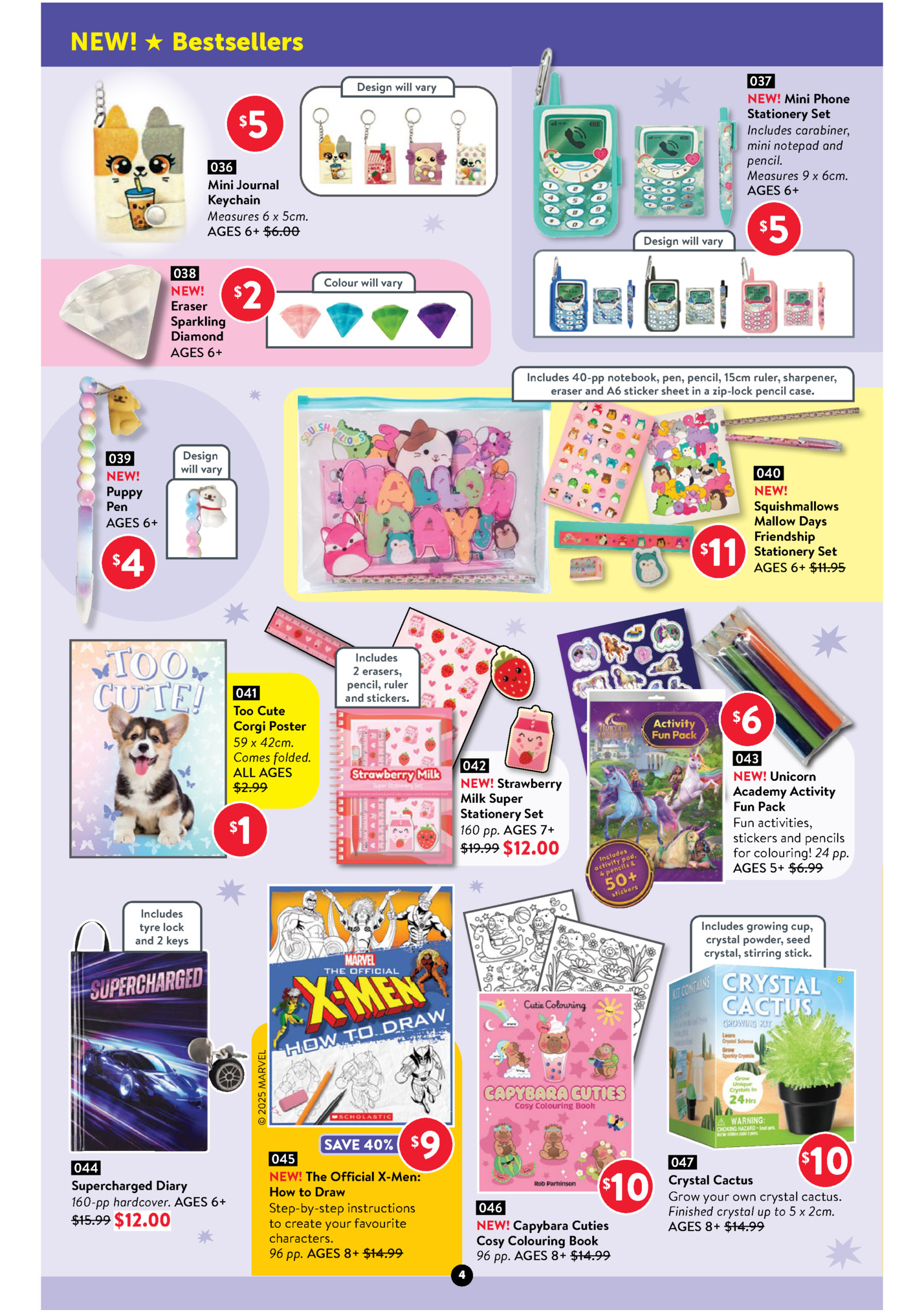 NEW! ★ Bestsellers