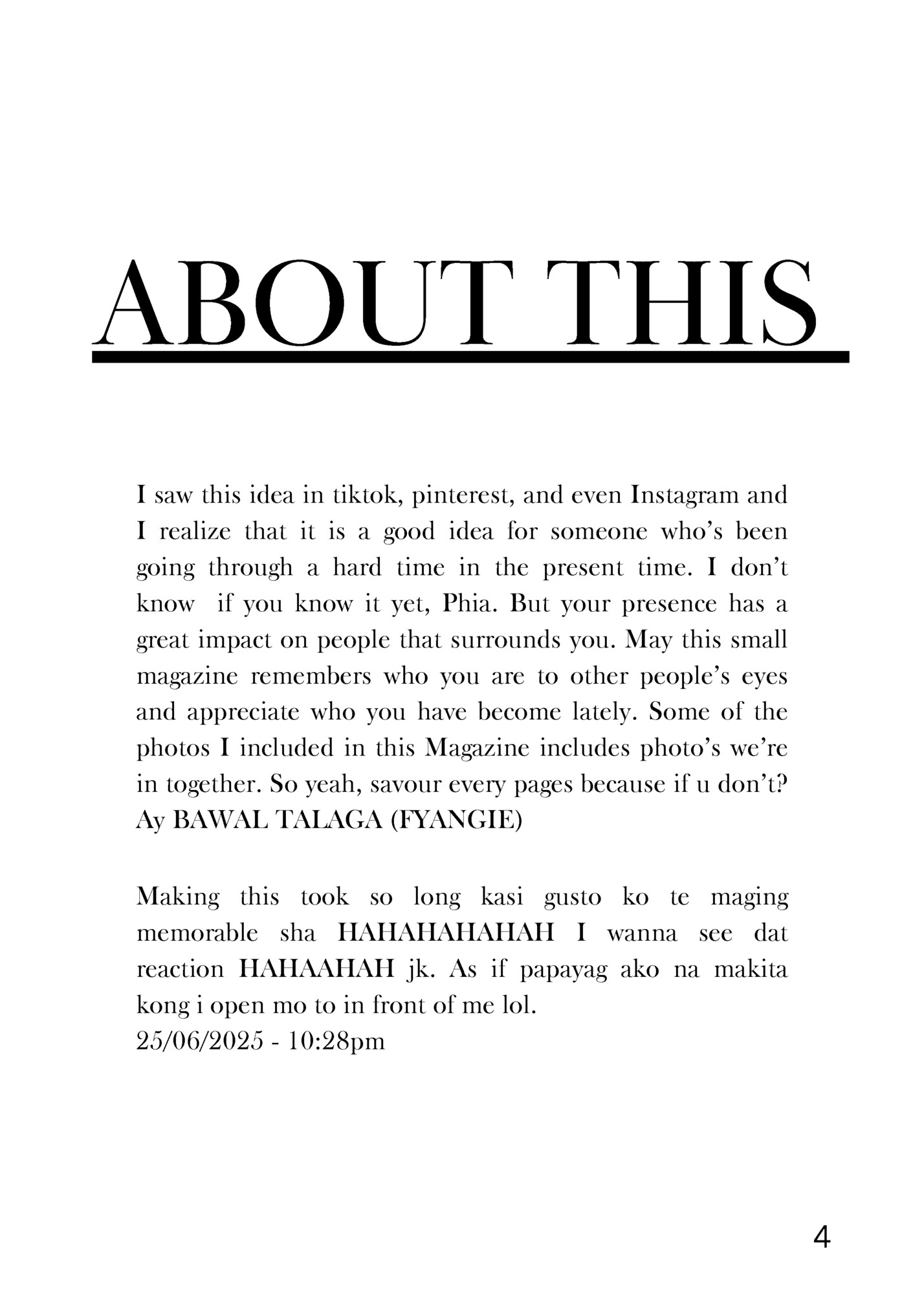 ABOUT THIS ABOUT THIS