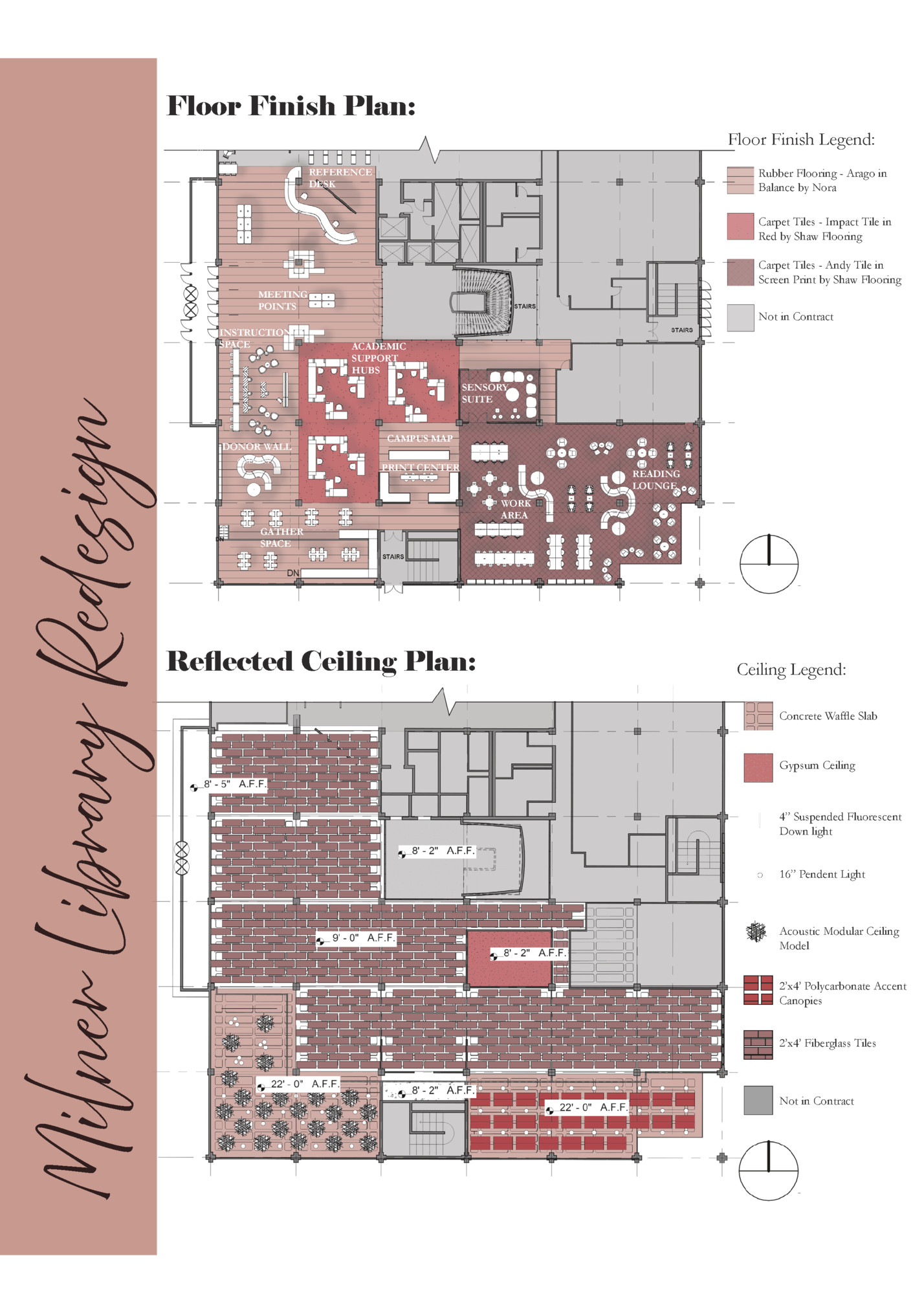 Floor Finish Plan: Floor Finish Plan: