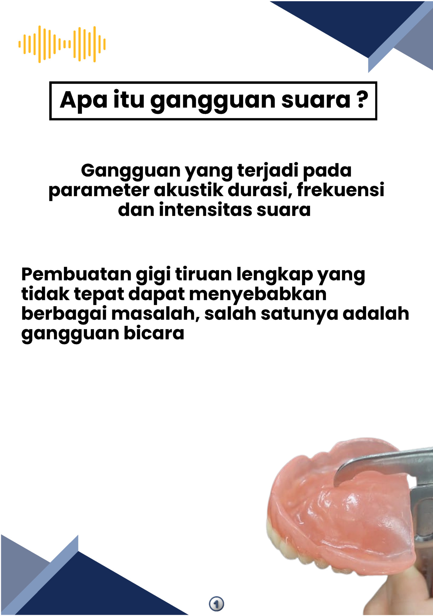 Apa itu gangguan suara ?