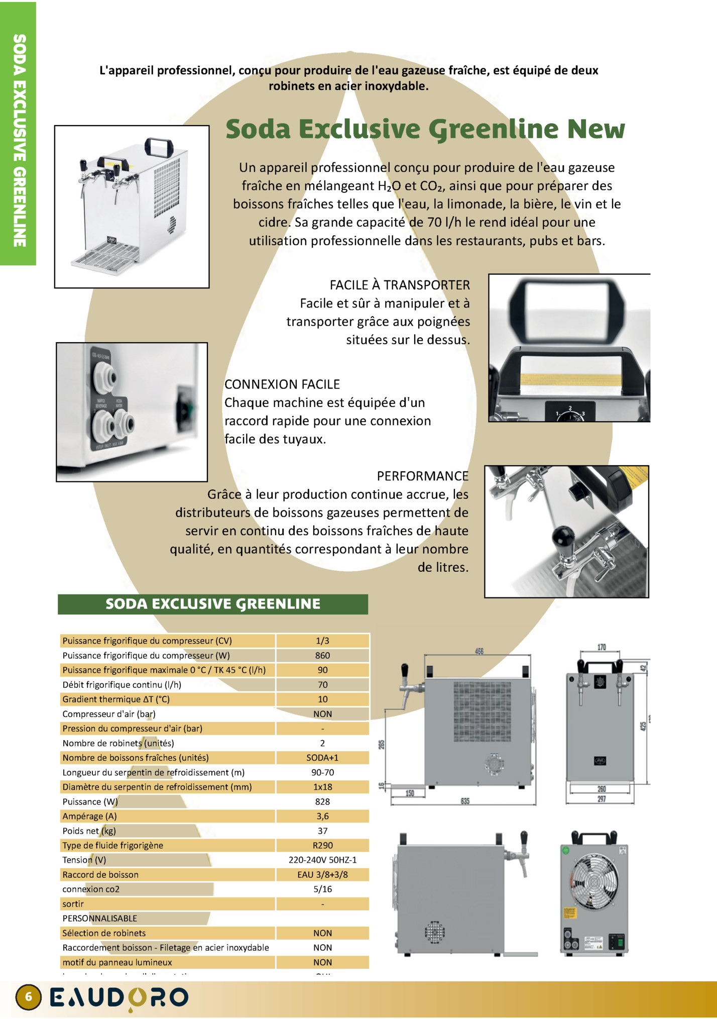 SODA EXCLUSIVE GREENLINE
