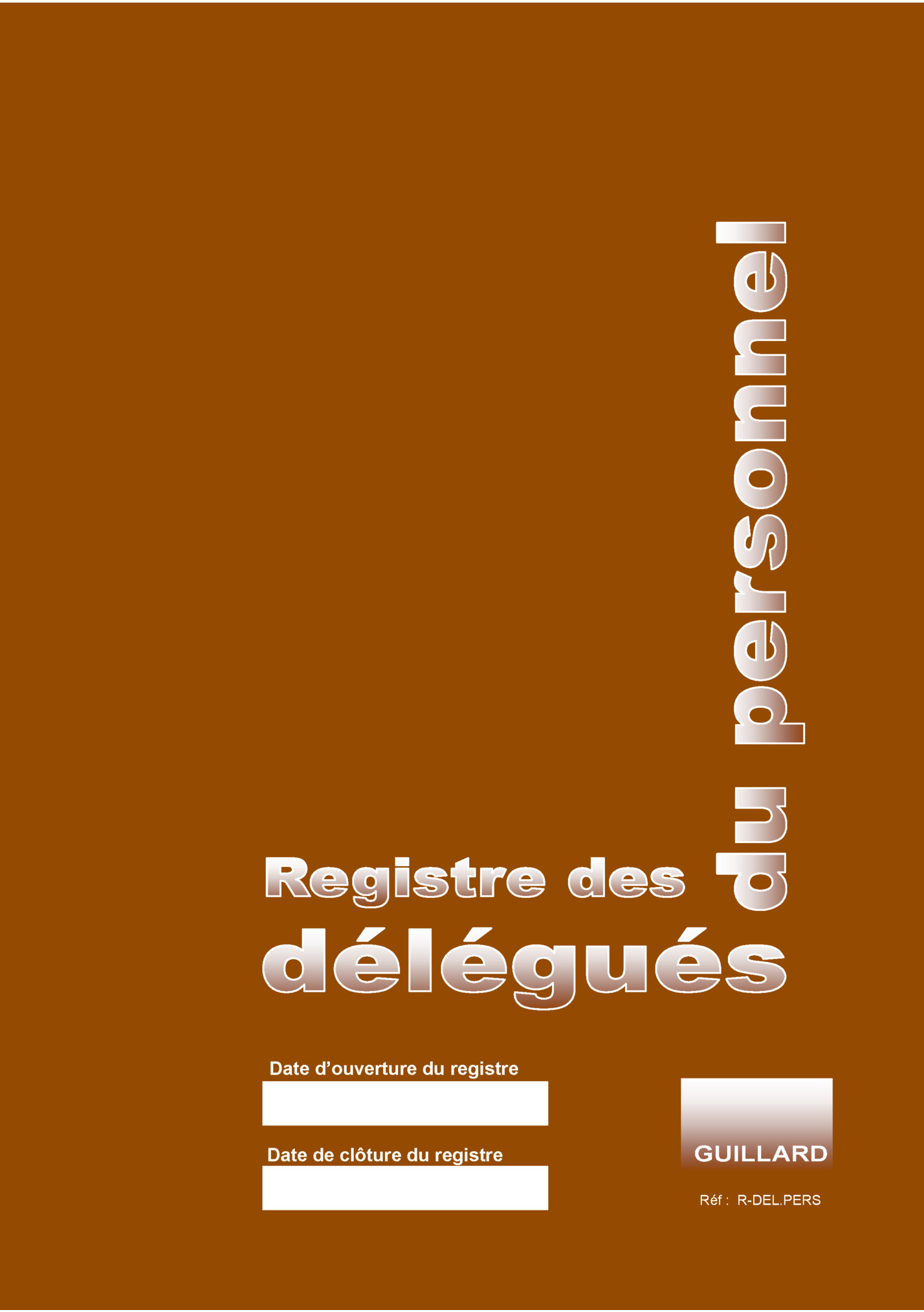 Date d’ouverture du registre