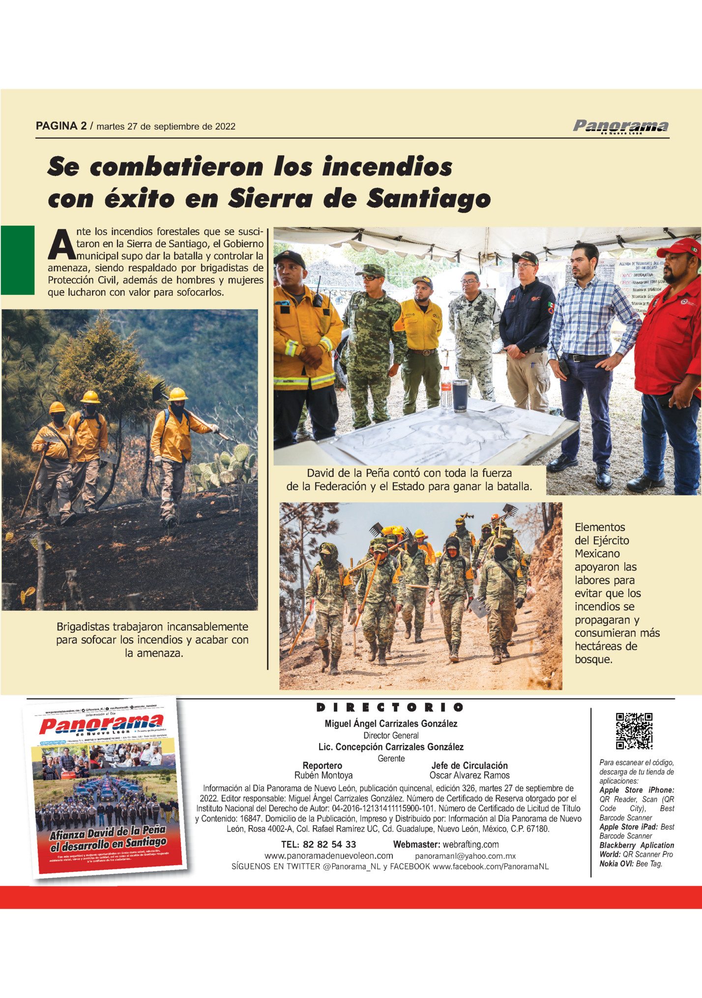 PAGINA 2 / martes 27 de septiembre de 2022