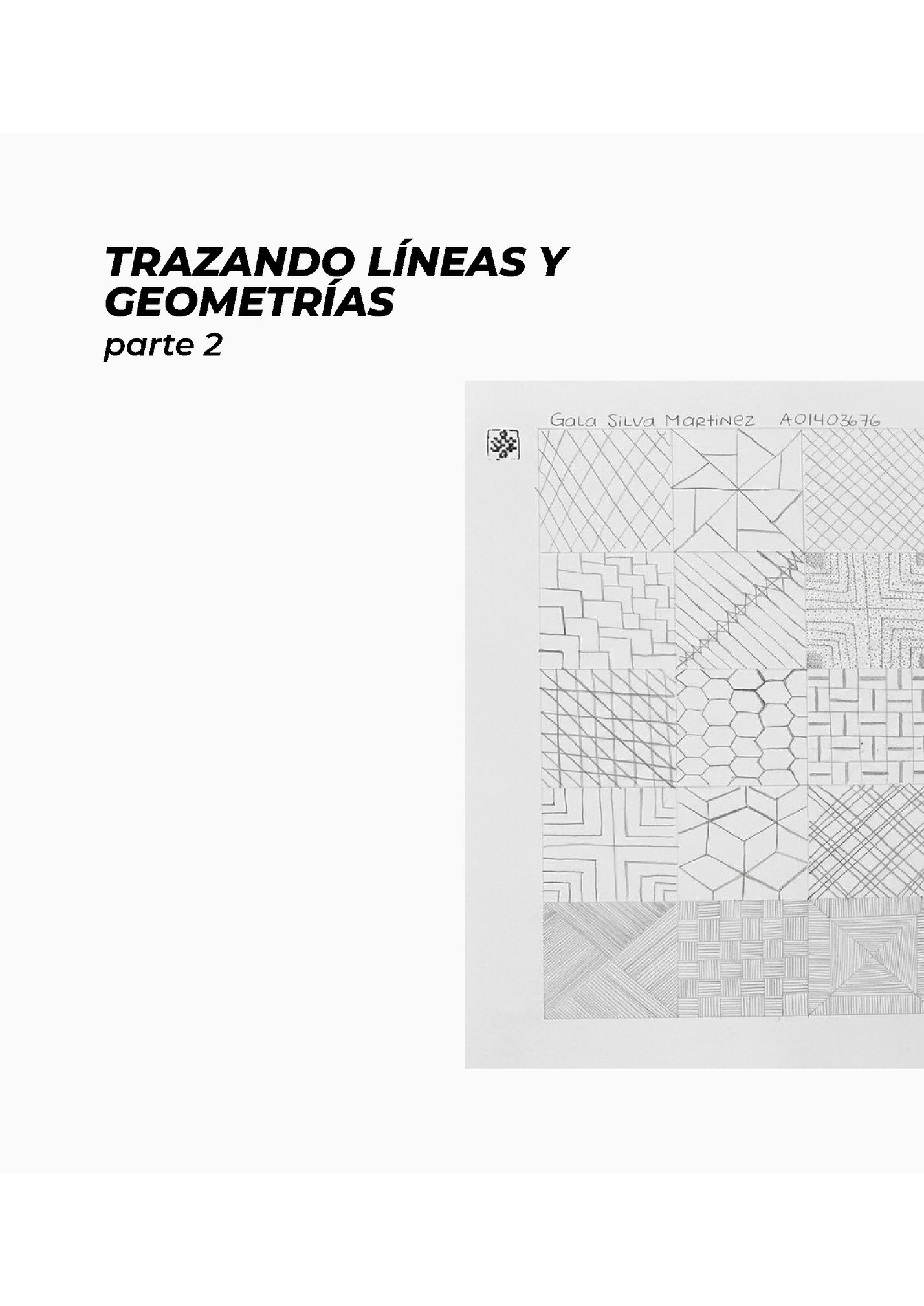 TRAZANDO LÍNEAS Y