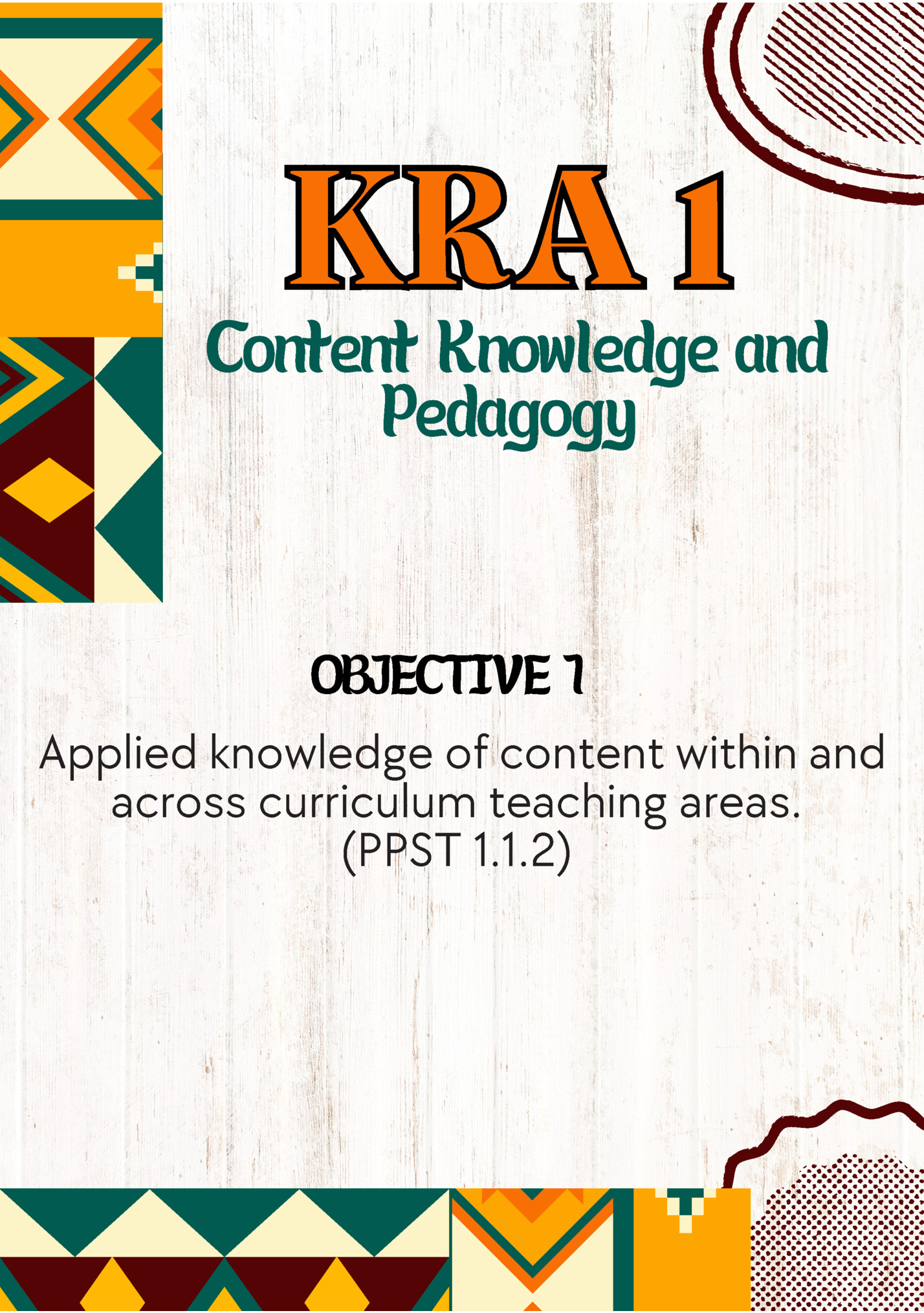KRA 1