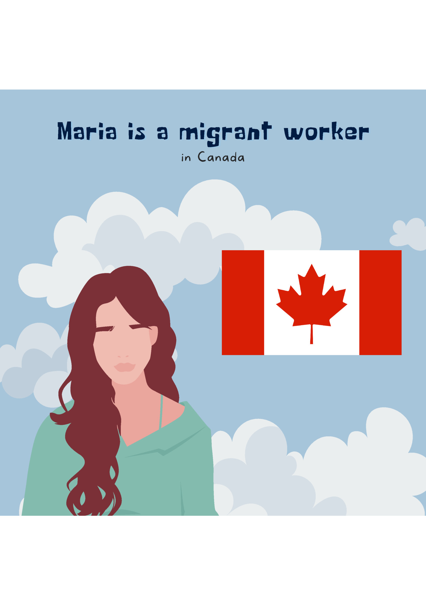 Maria is a migrant worker