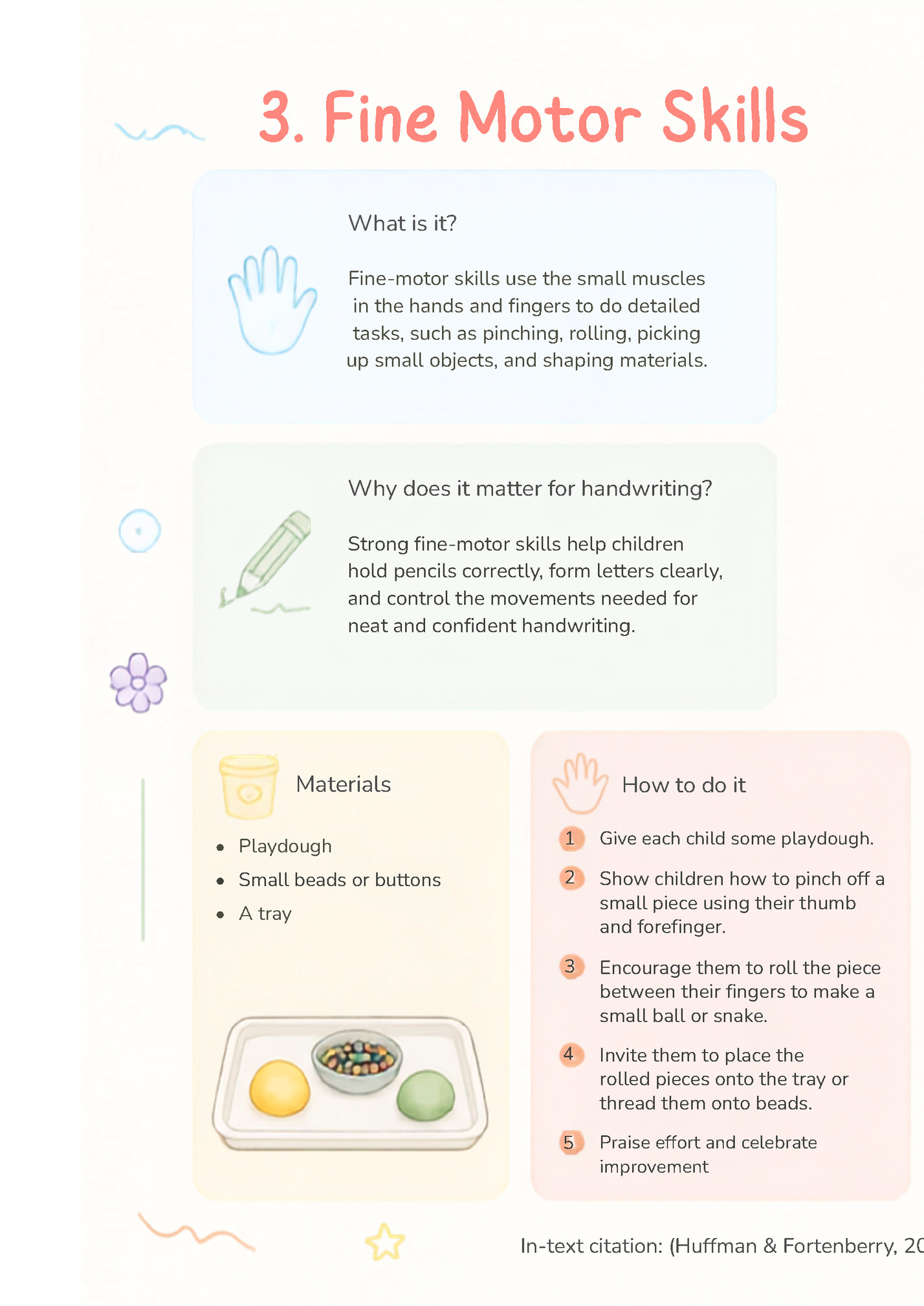 3. Fine Motor Skills