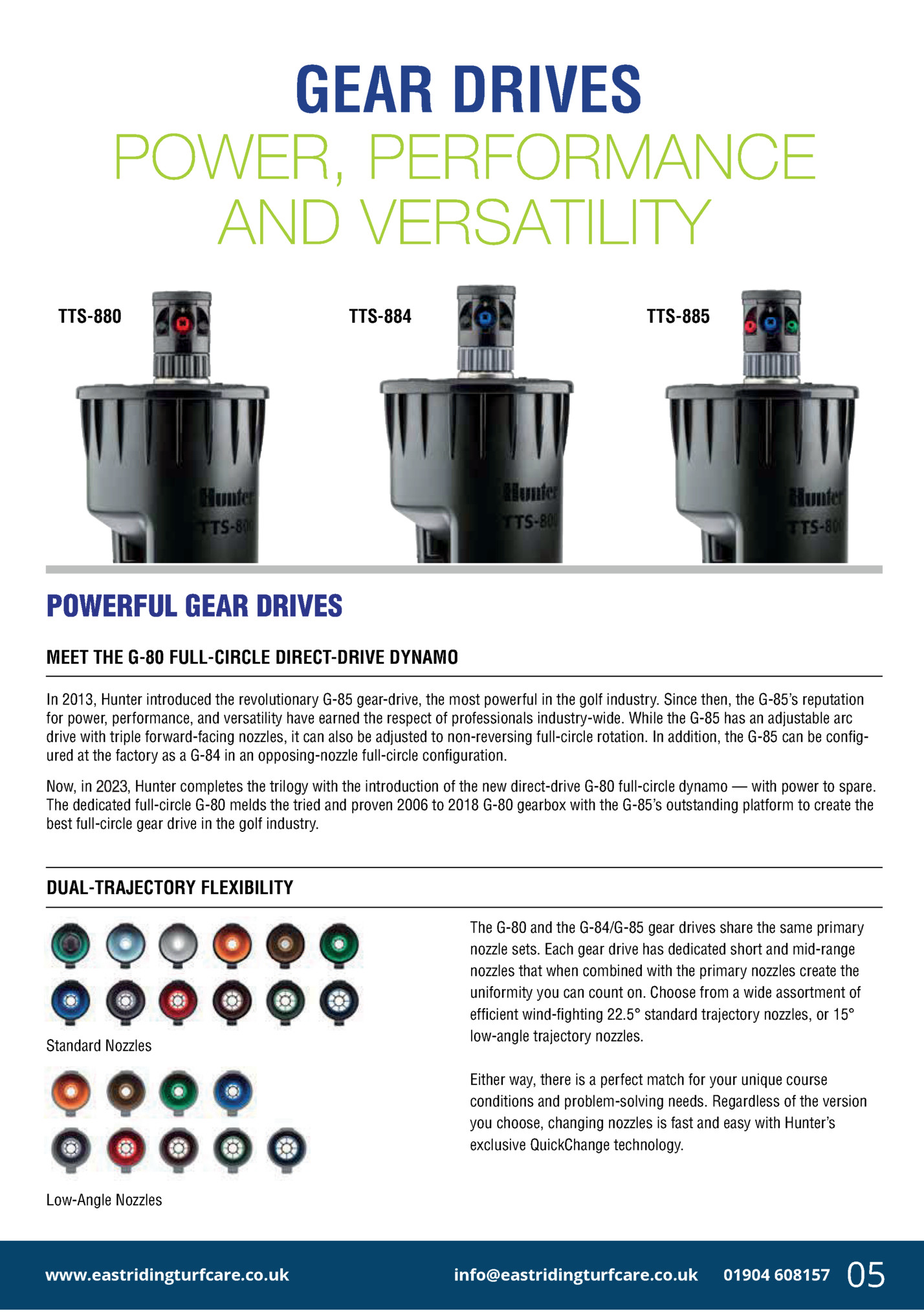 GEAR DRIVES