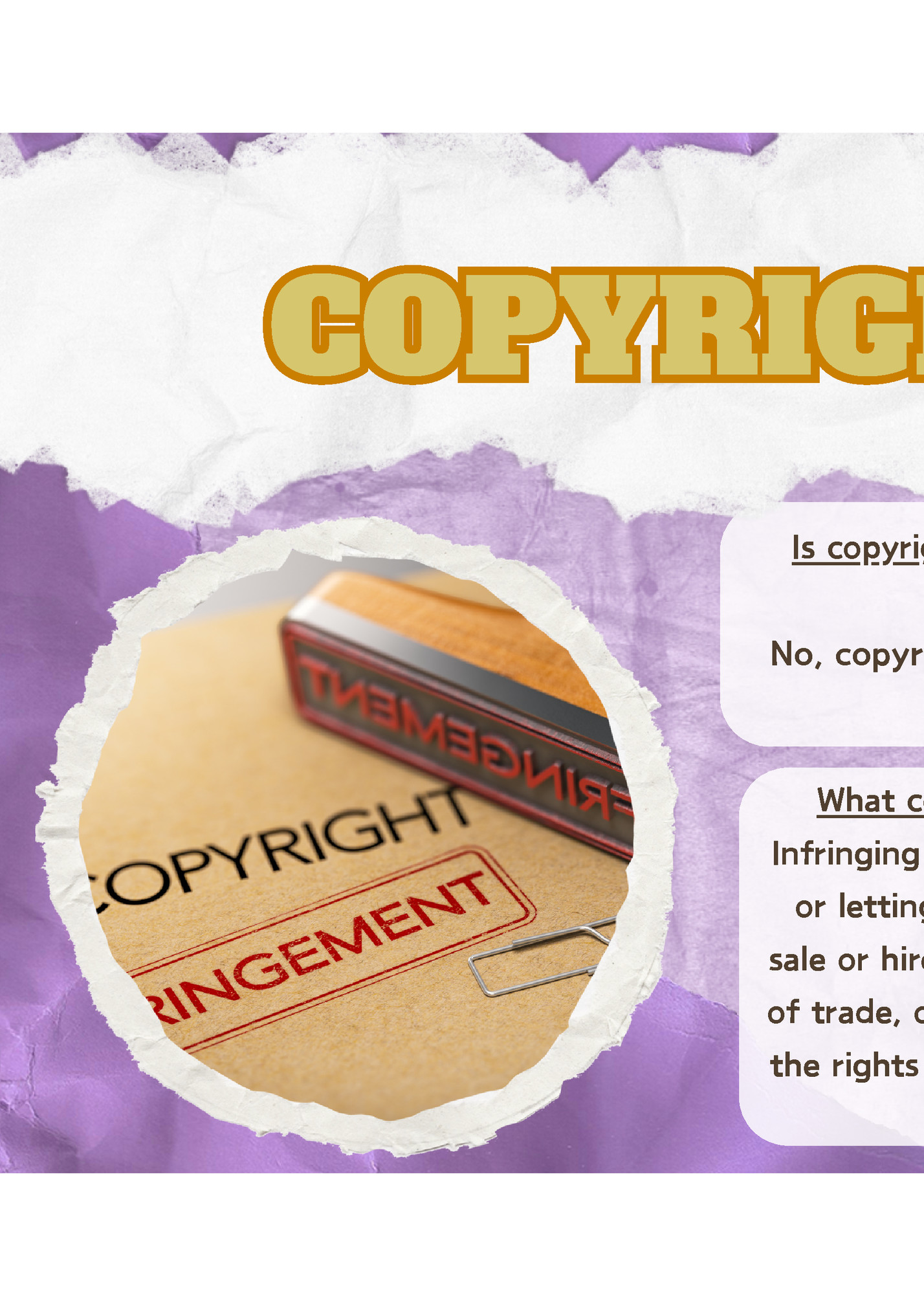 COPYRIGHT LAW‌