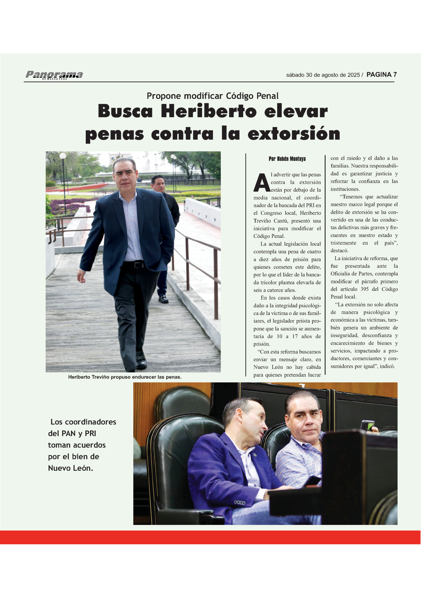 sábado 30 de agosto de 2025 / PAGINA 7 sábado 30 de agosto de 2025 / PAGINA 7