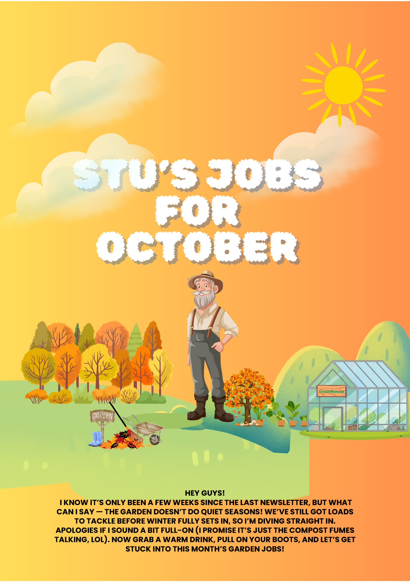 STU’S JOBS STU’S JOBS