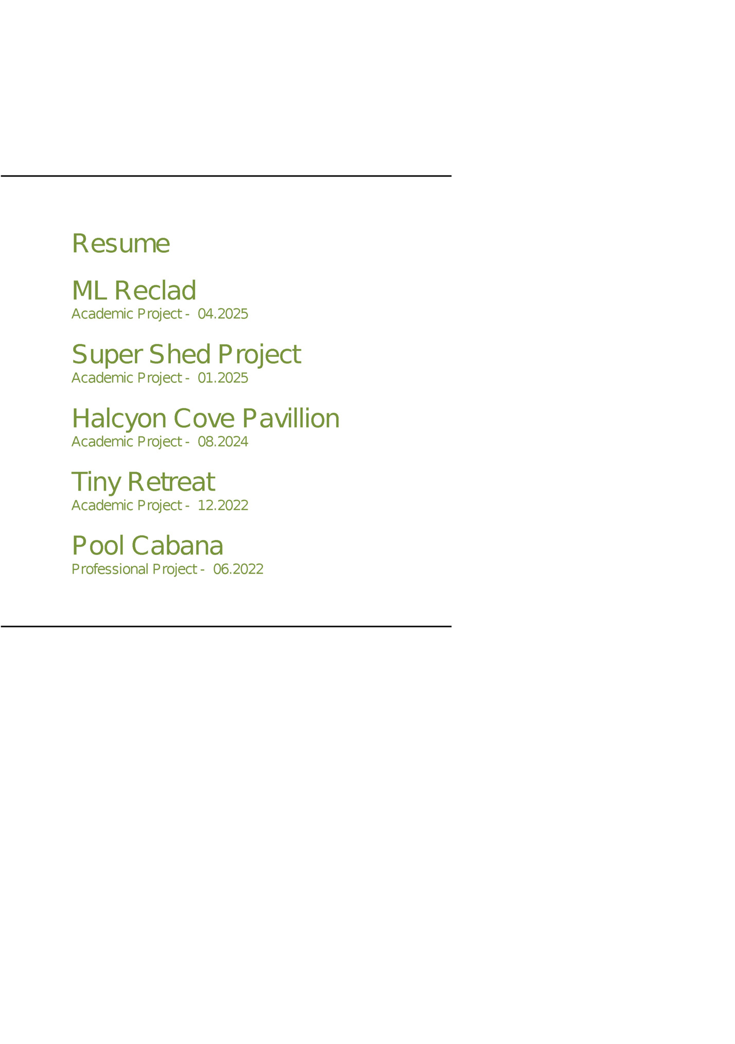 Resume