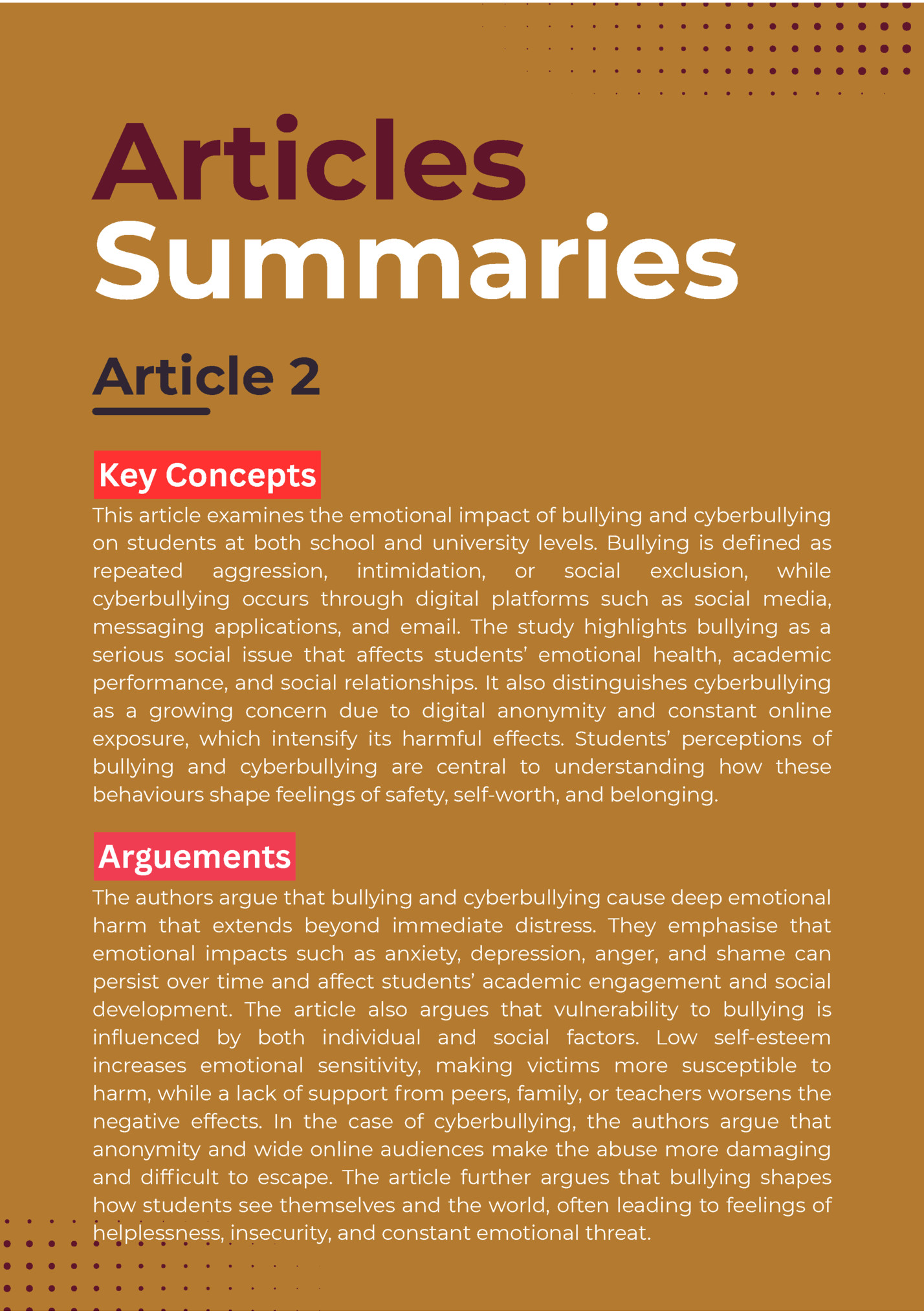Articles