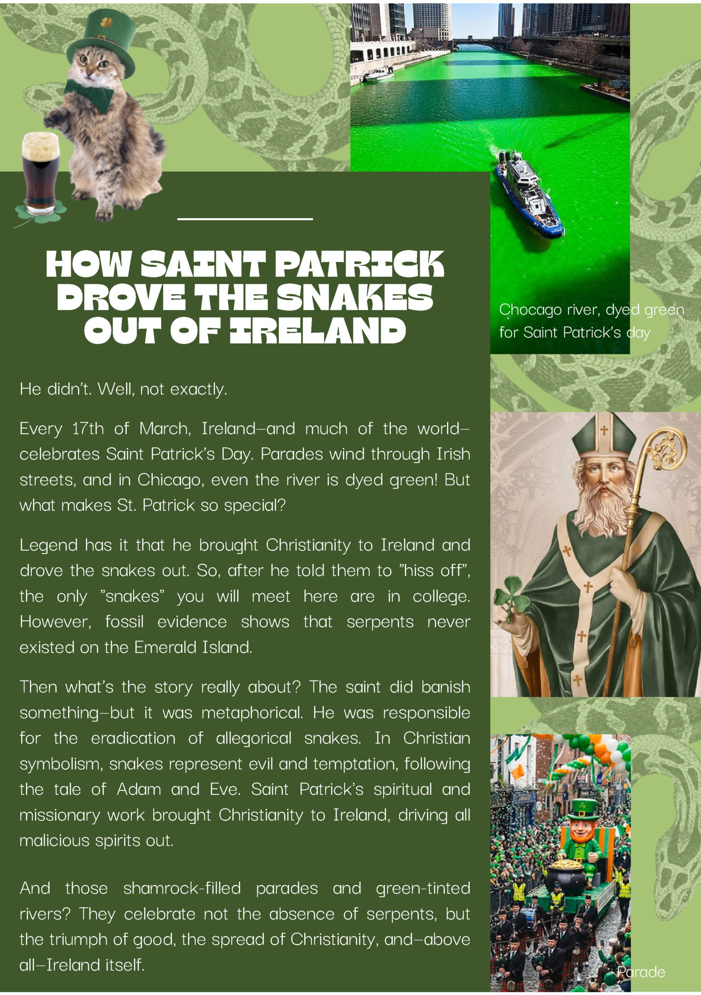 HOW SAINT PATRICK