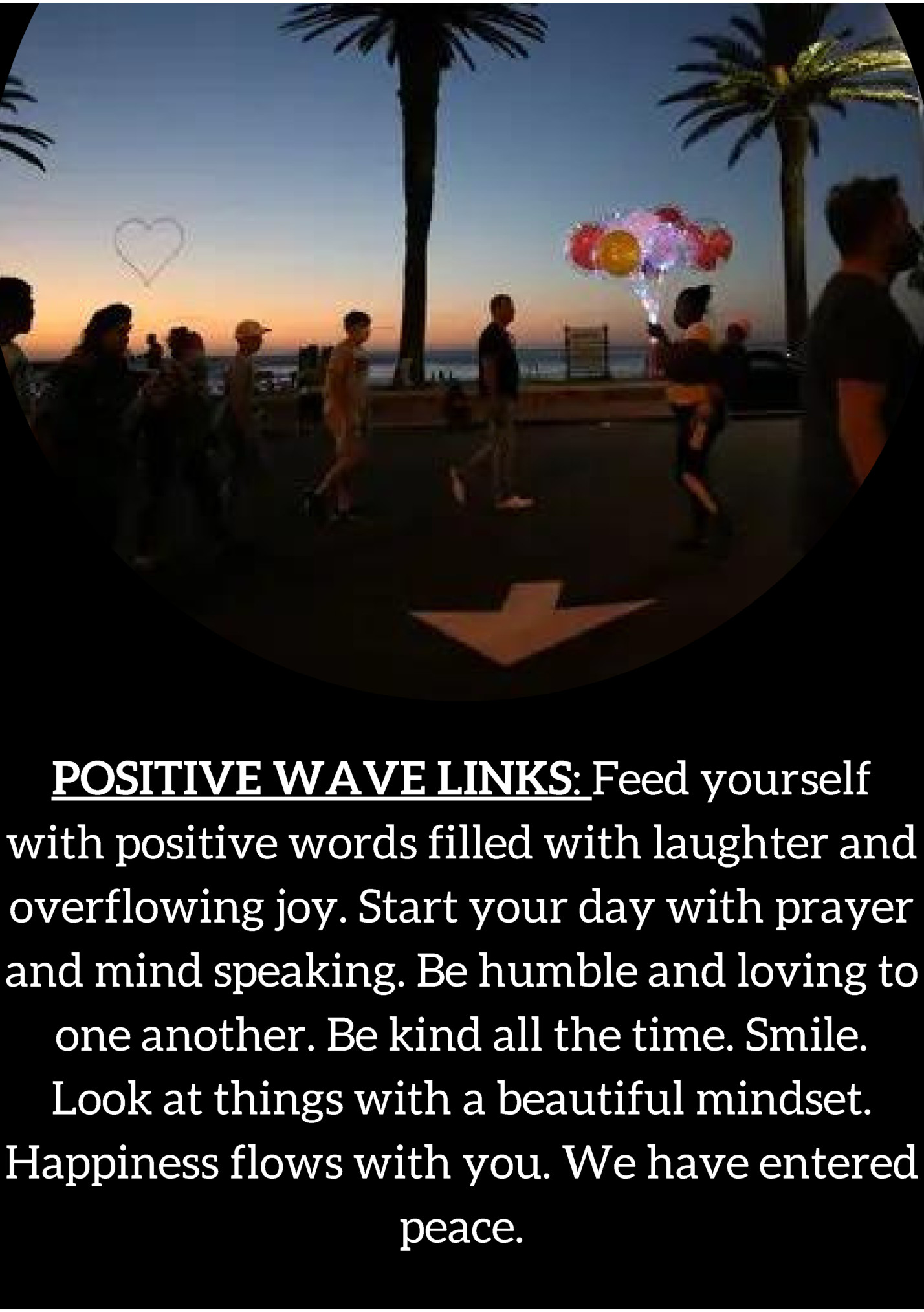 POSITIVE WAVE LINKS: Feed yourself