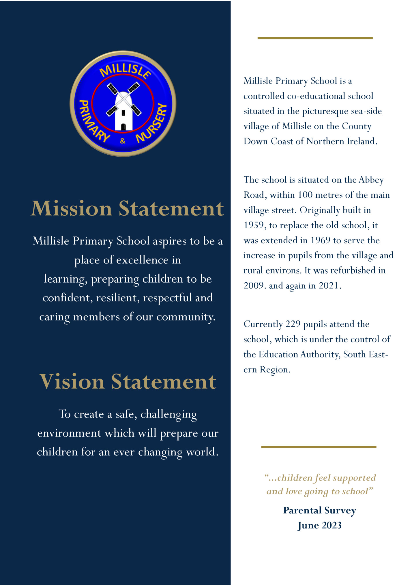 Millisle Primary School is a Millisle Primary School is a