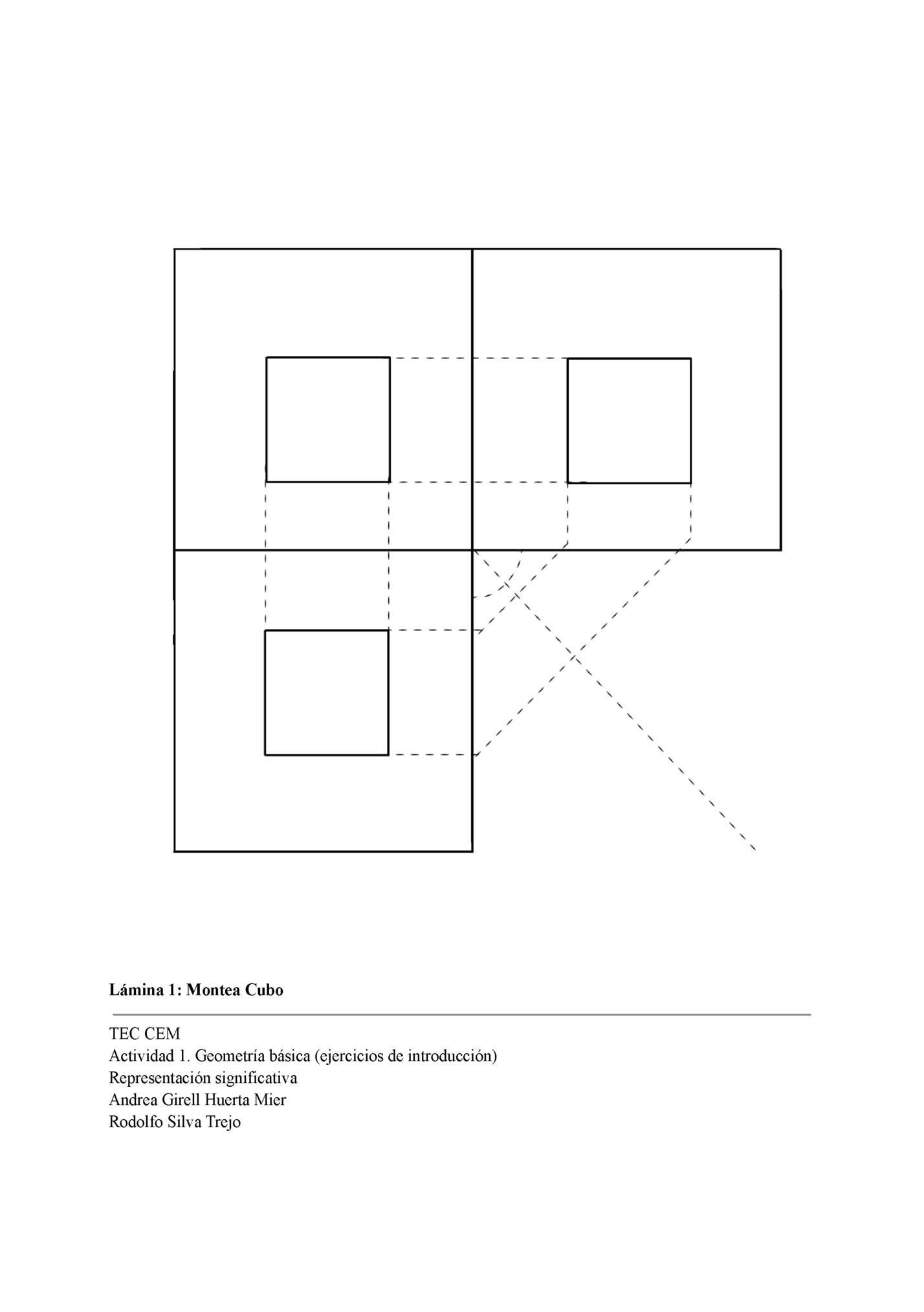 Lámina 1: Montea Cubo Lámina 1: Montea Cubo