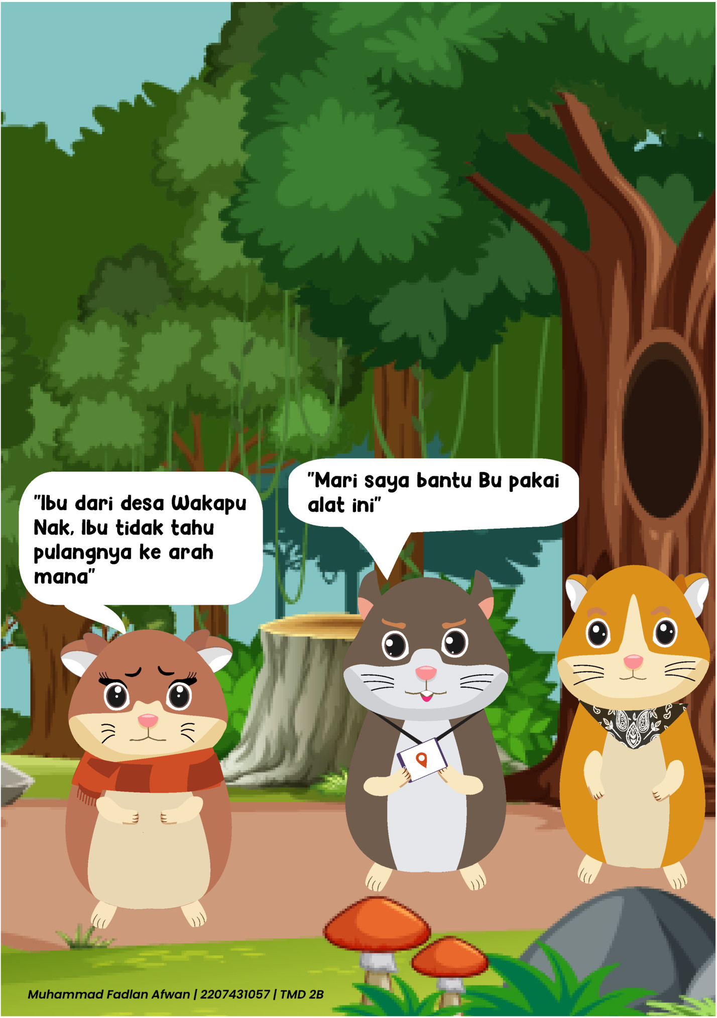 Ibu dari desa Wakapu