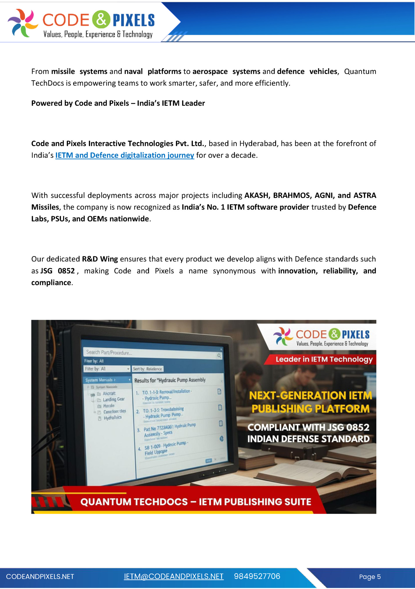 From missile systems and naval platforms to aerospace systems and defence vehicles, Quantum From missile systems and naval platforms to aerospace systems and defence vehicles, Quantum