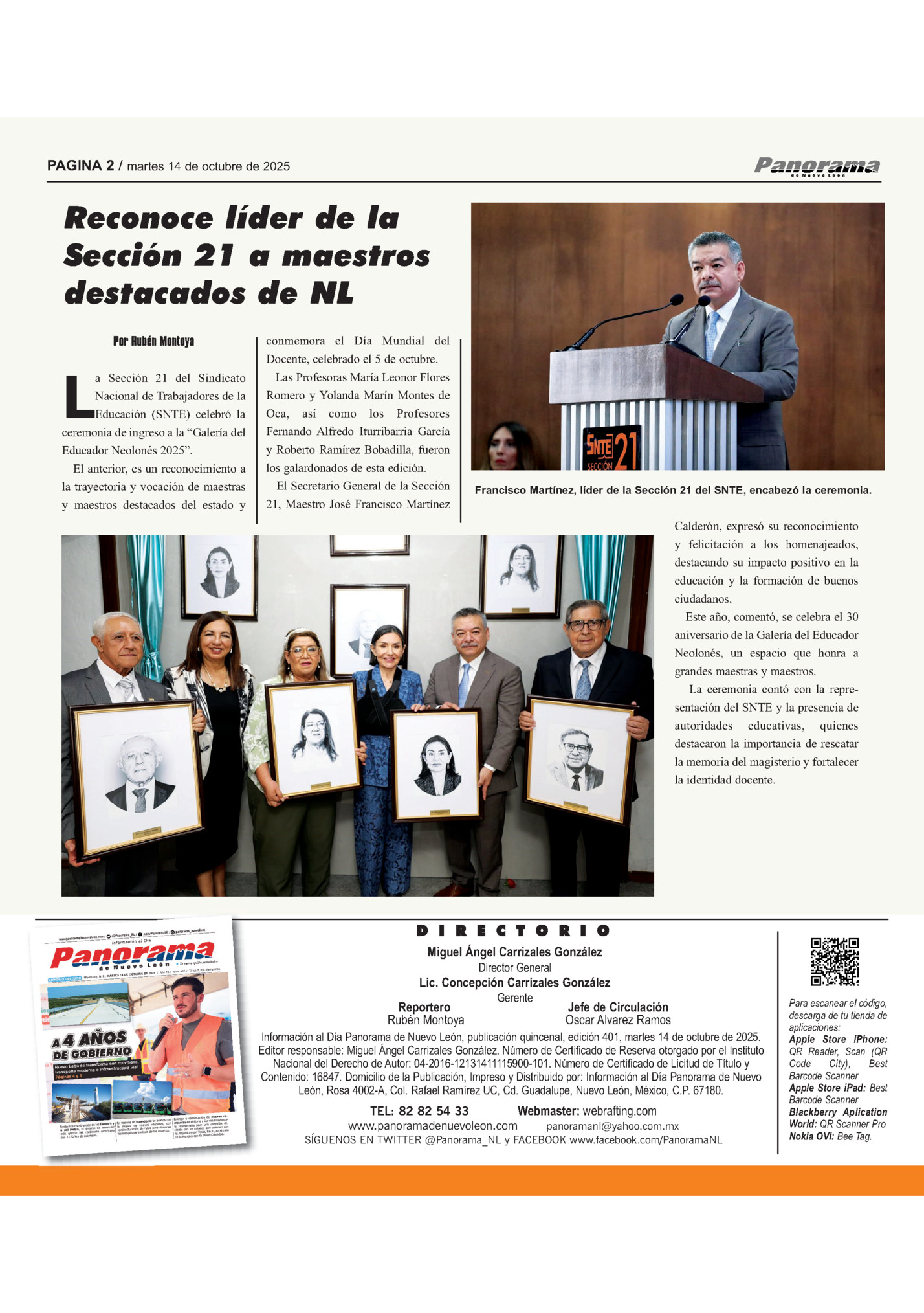 PAGINA 2 / martes 14 de octubre de 2025