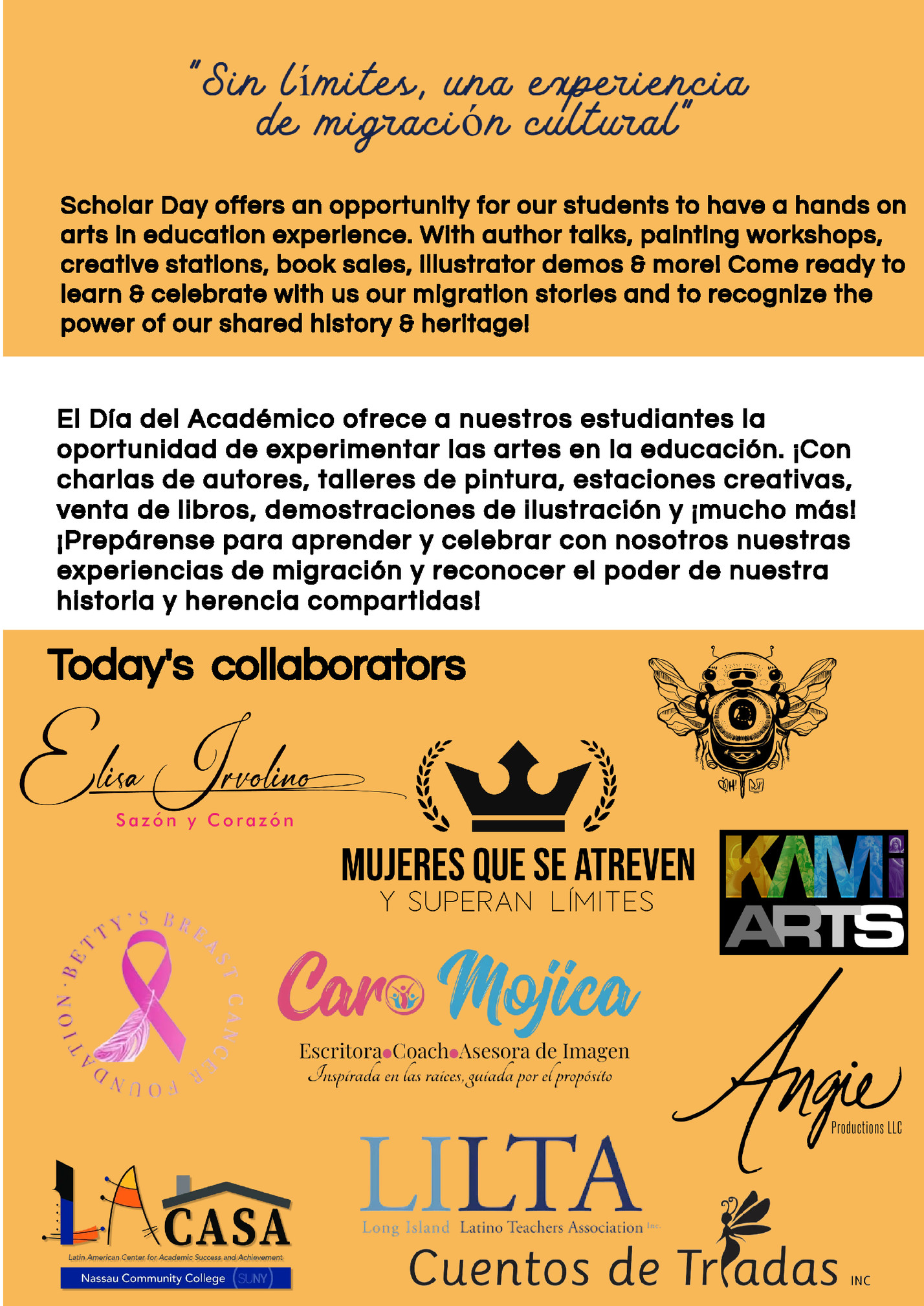 Scholar Day offers an opportunity for our students to have a hands on