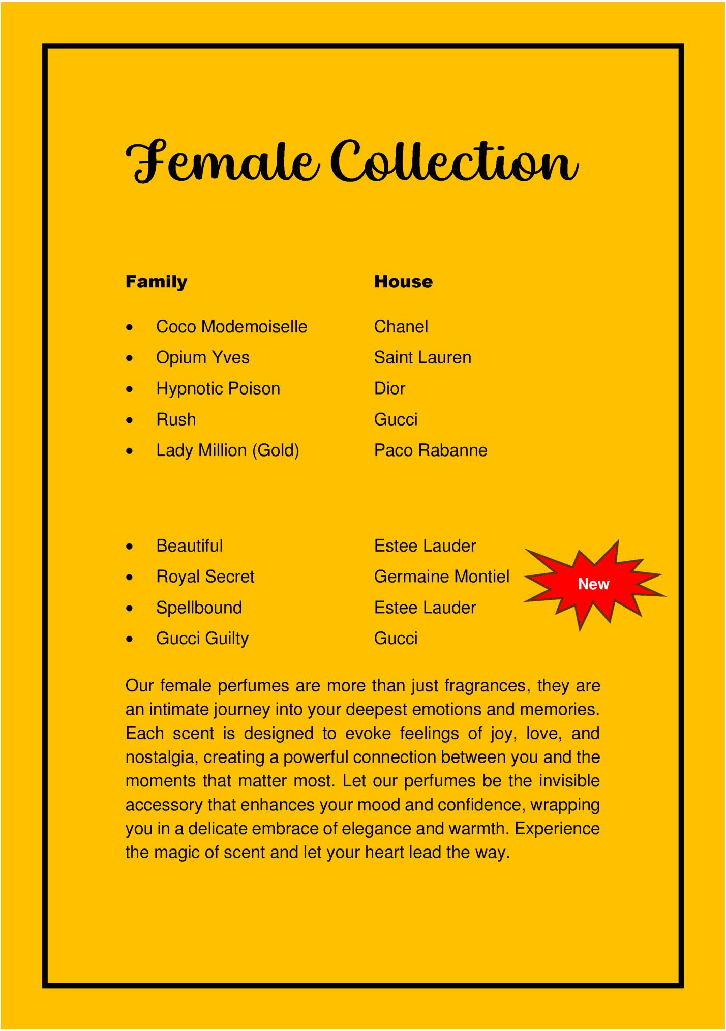 Female Collection