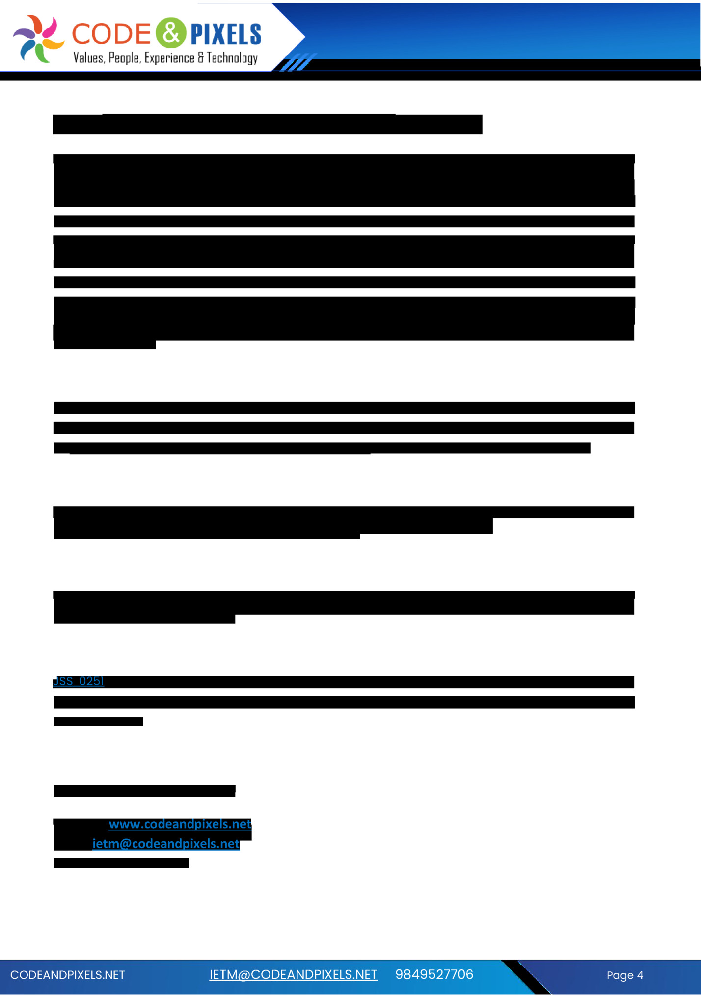 Why is this documentation is to be followed?