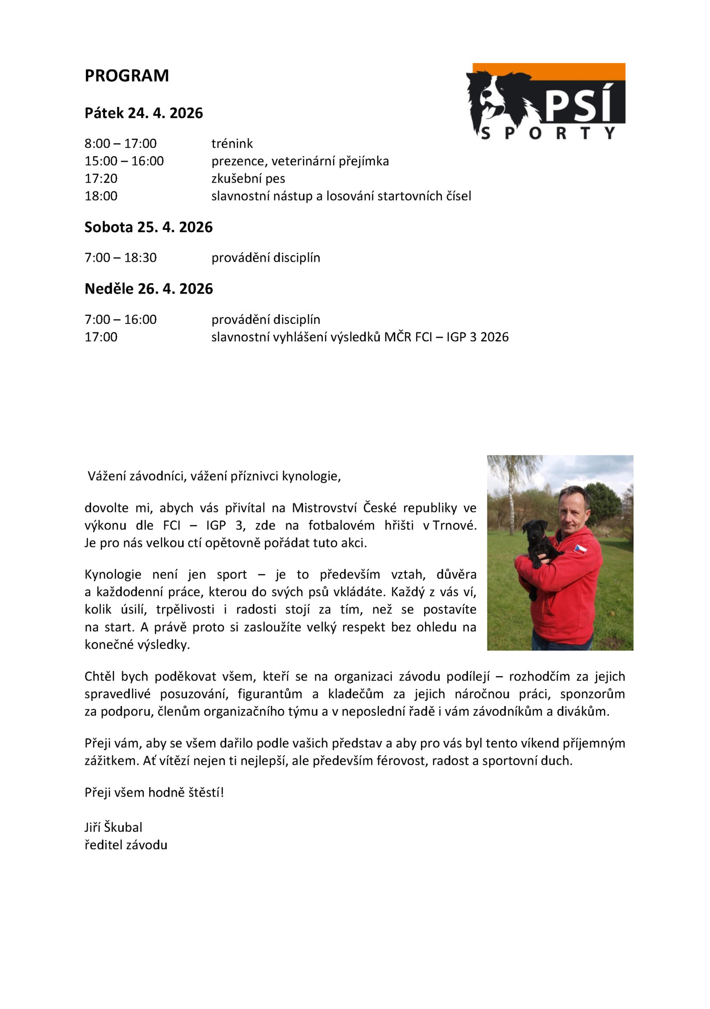 PROGRAM