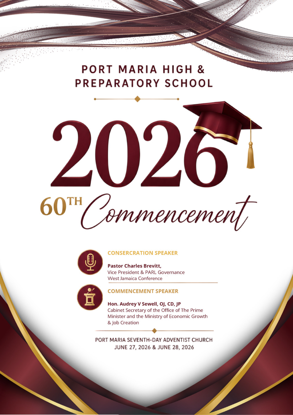 Port Maria High & Prep. Graduation Program 2026