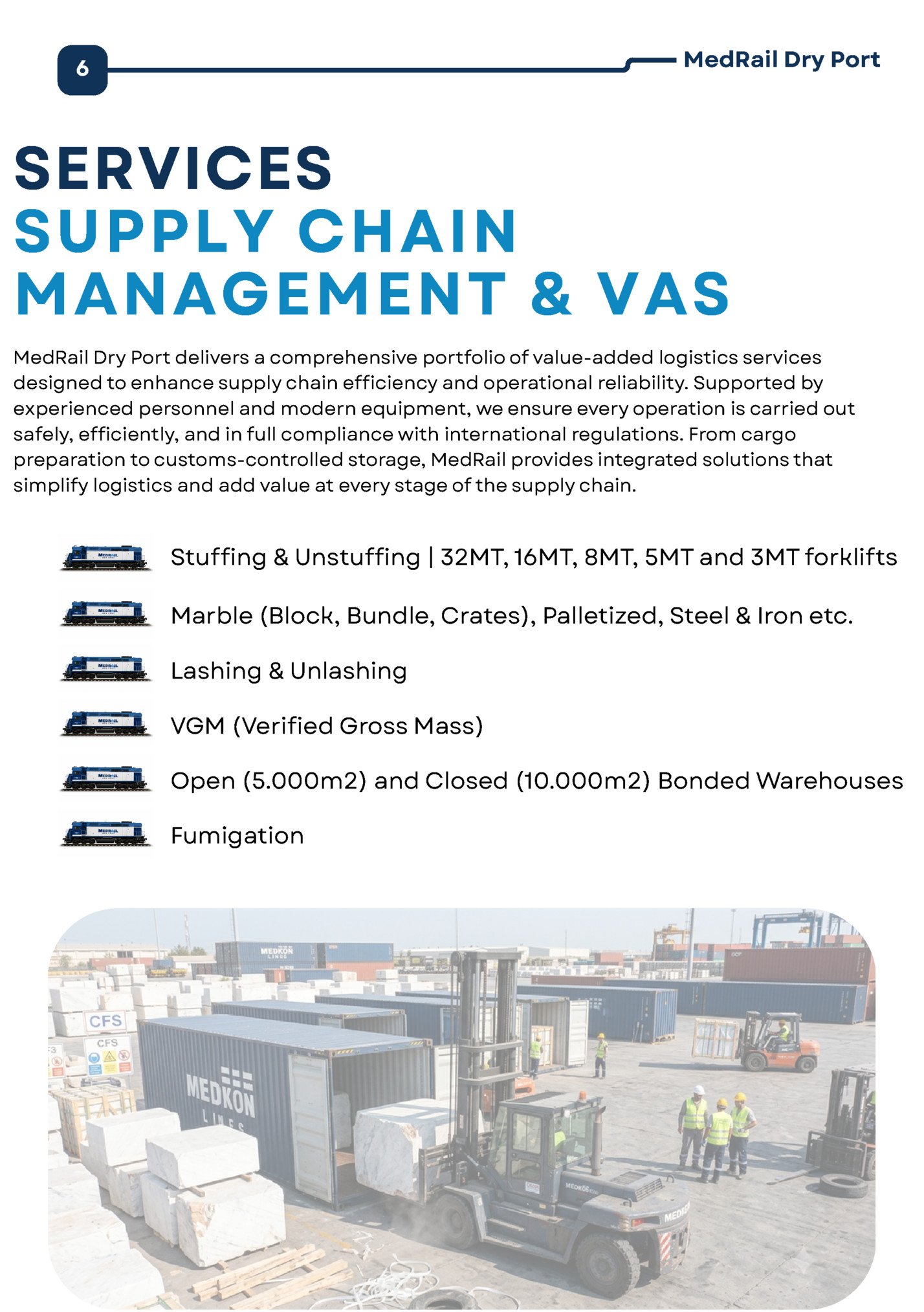 MedRail Dry Port MedRail Dry Port