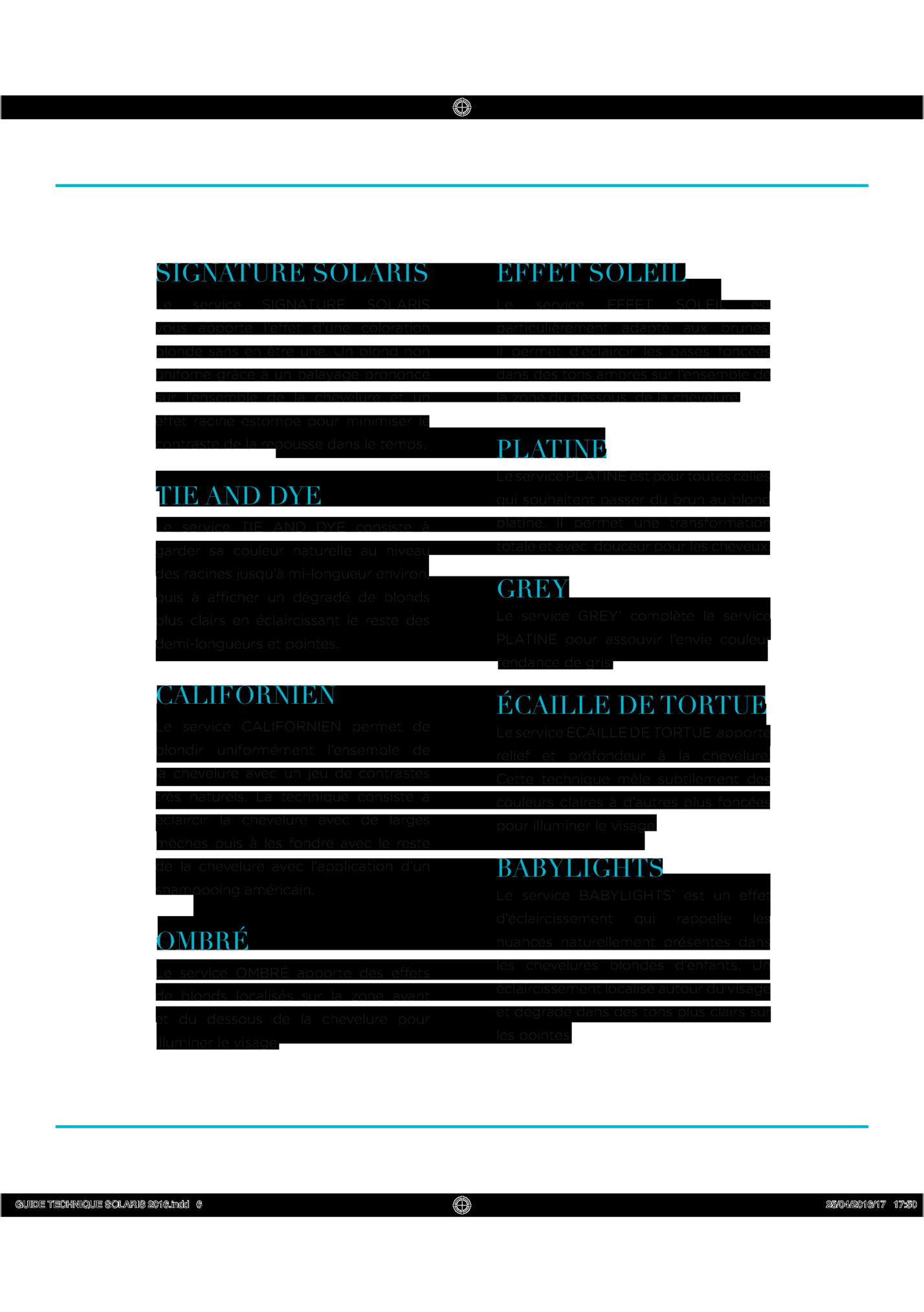 SIGNATURE SOLARIS SIGNATURE SOLARIS