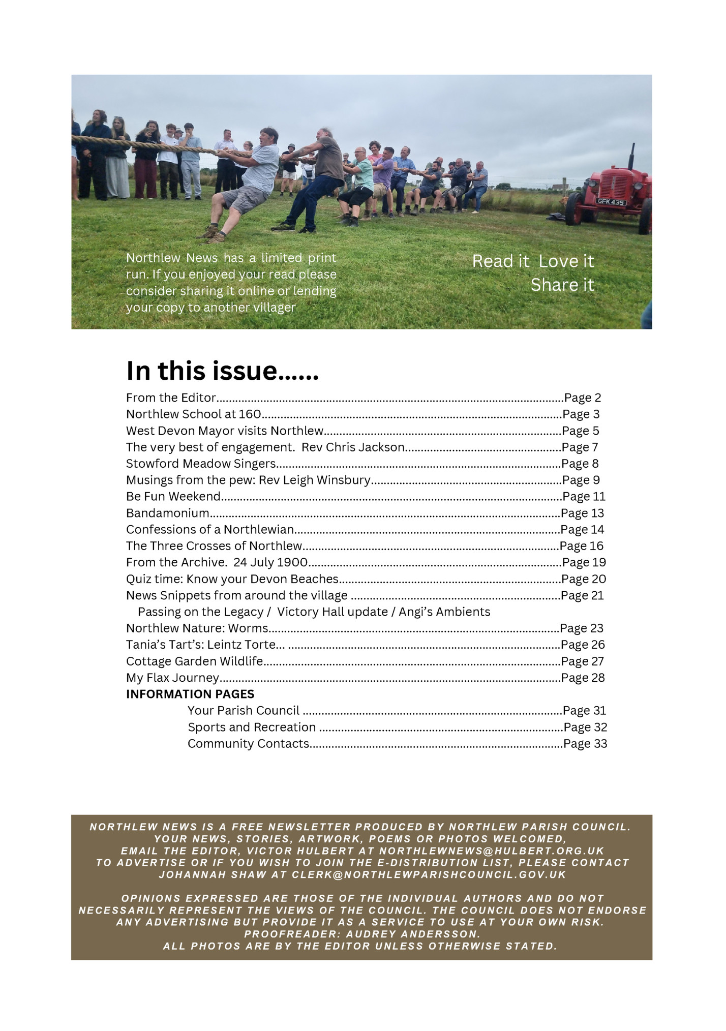 Northlew News has a limited print Northlew News has a limited print