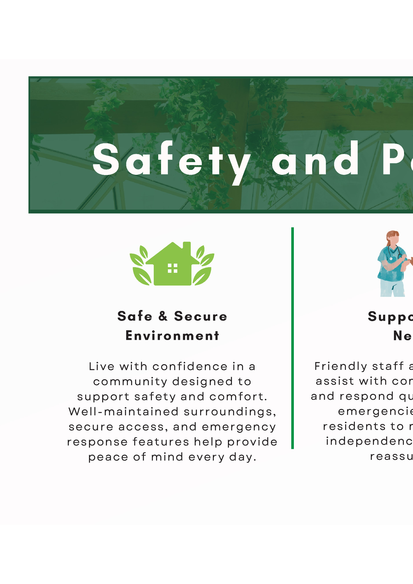 Safety and Peace of Mind
