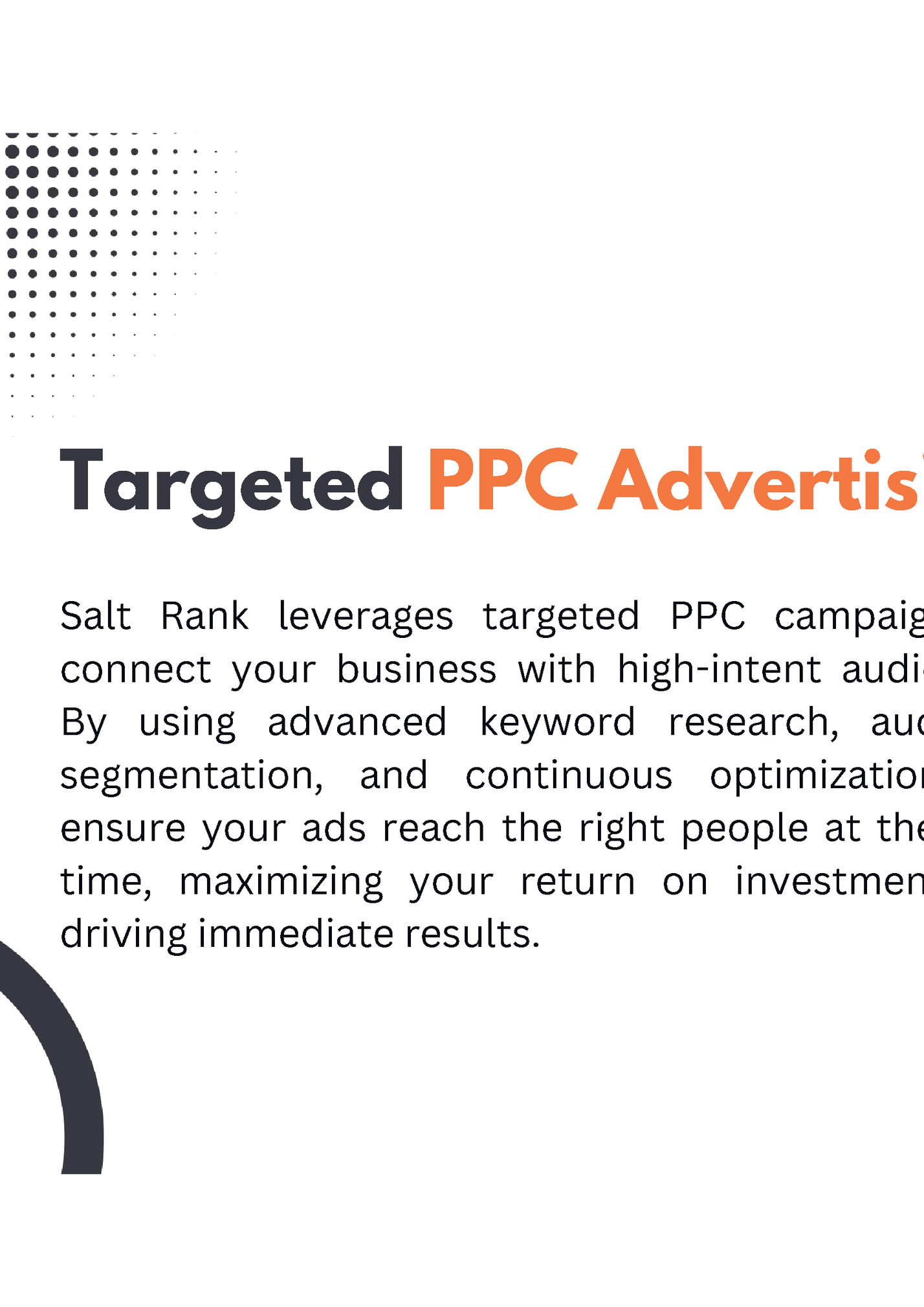 Targeted PPC Advertising