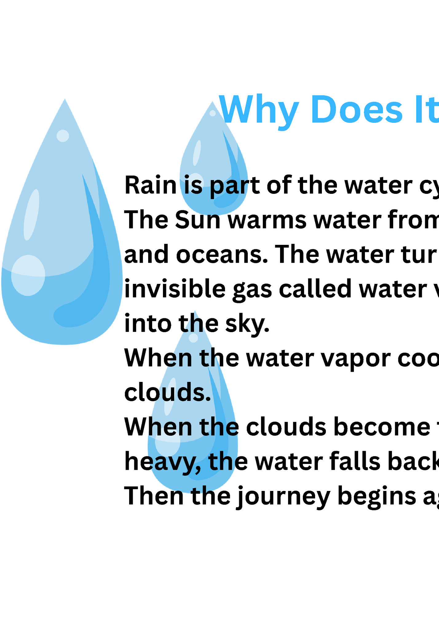 Why Does It Rain?
