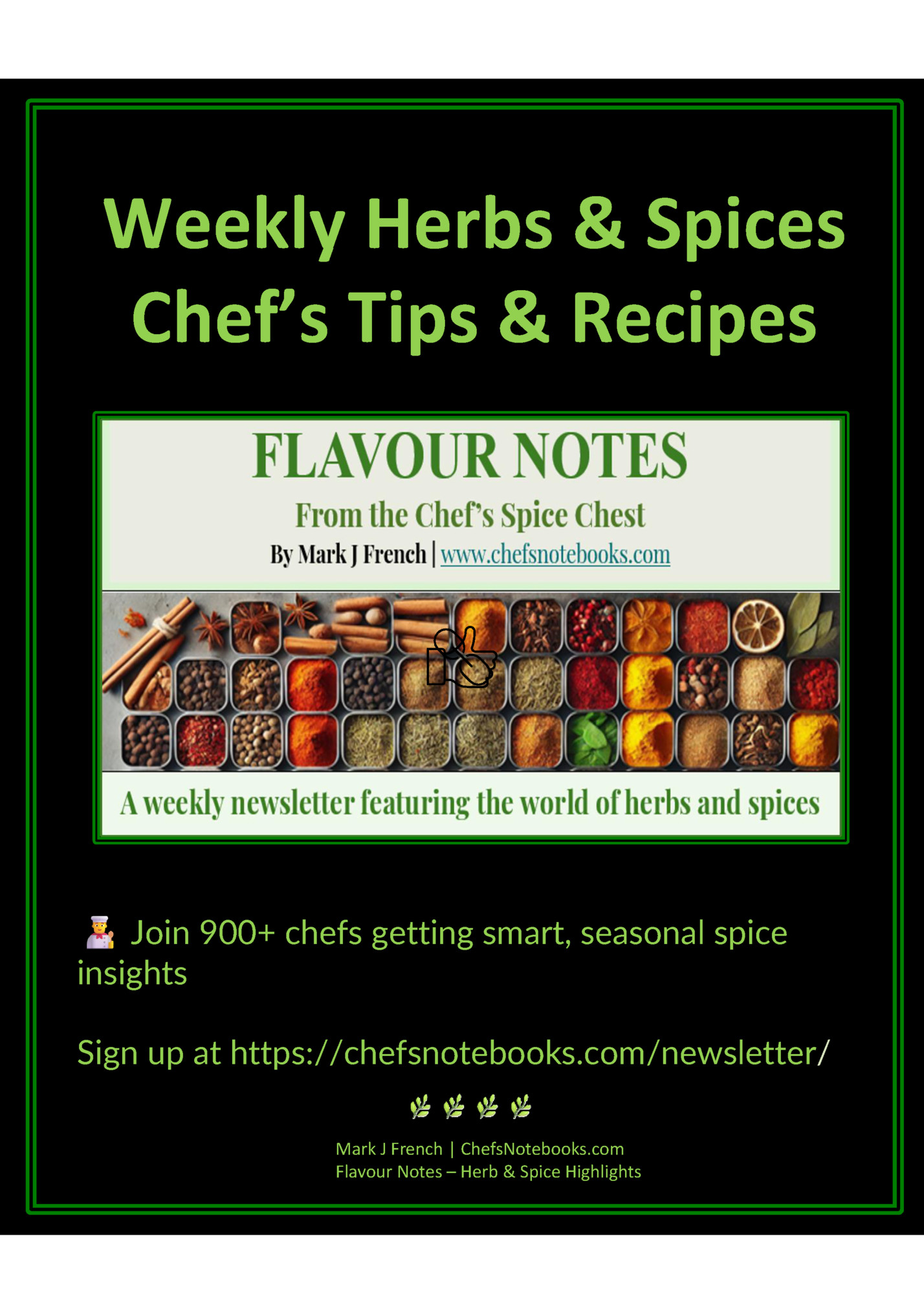 Weekly Herbs & Spices Weekly Herbs & Spices