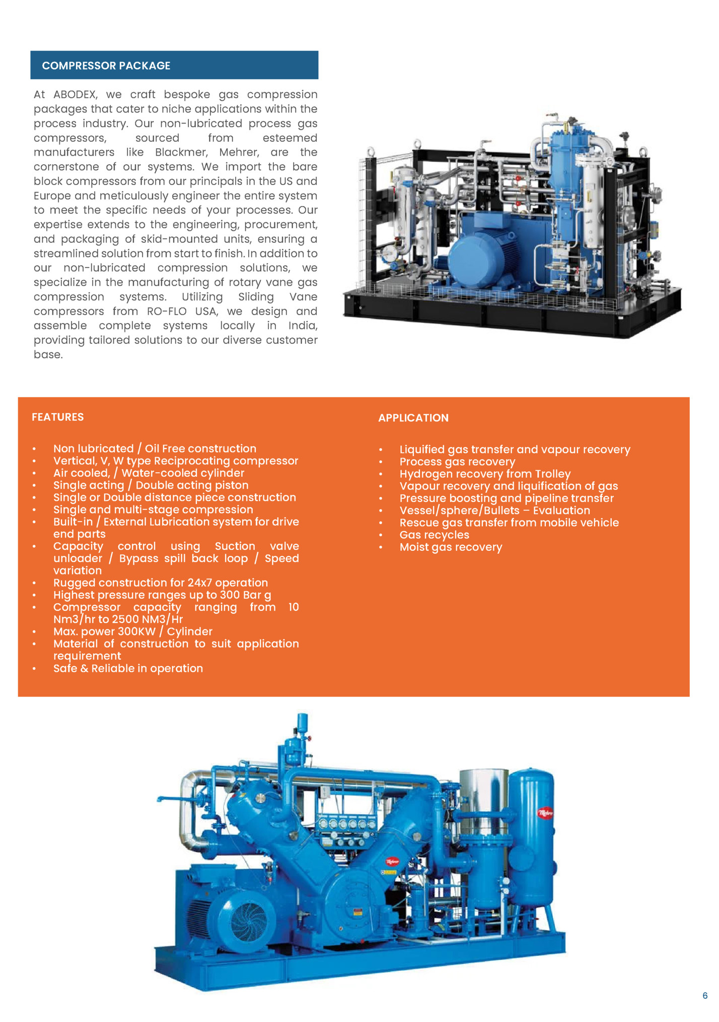 COMPRESSOR PACKAGE