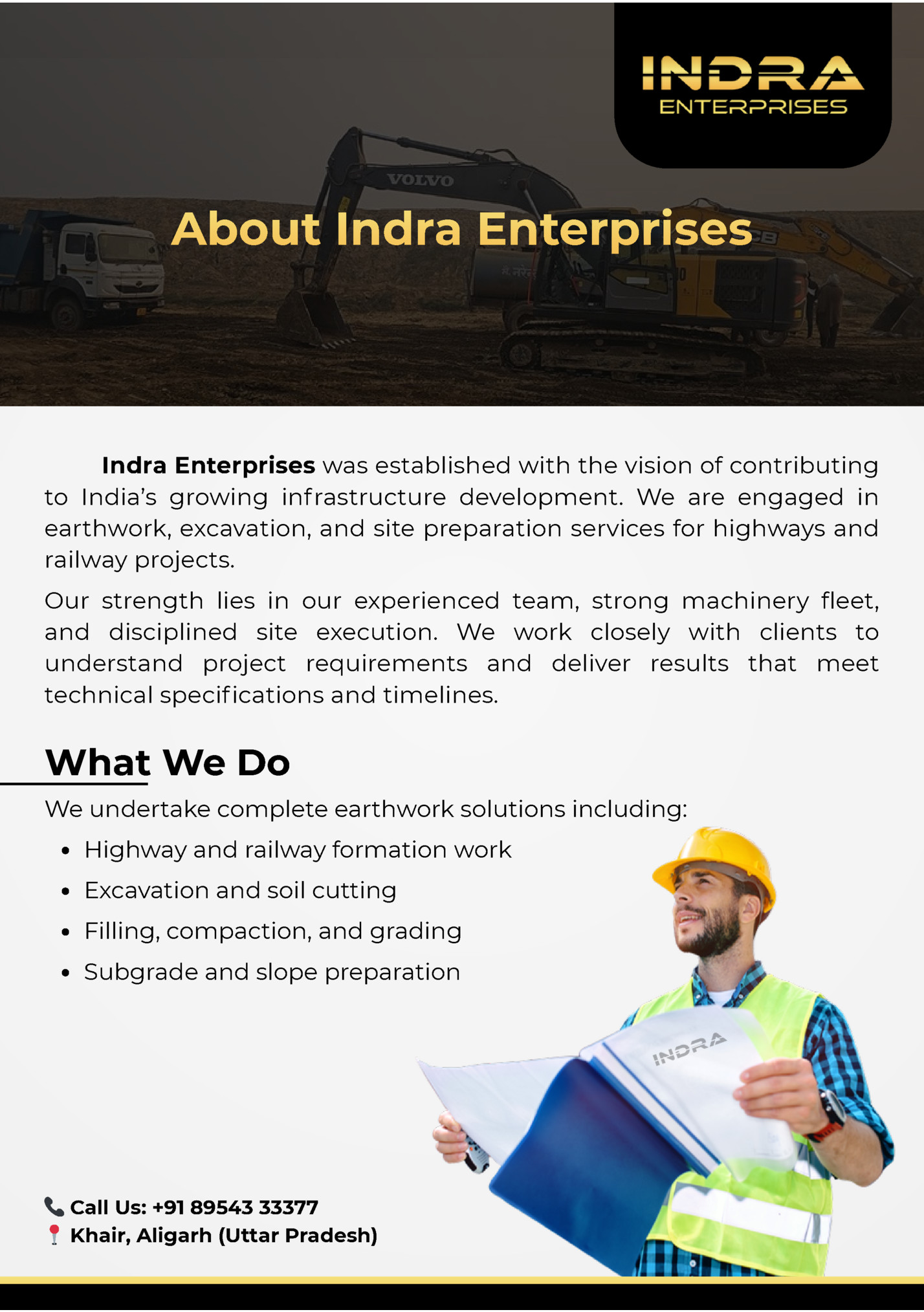 About Indra Enterprises About Indra Enterprises