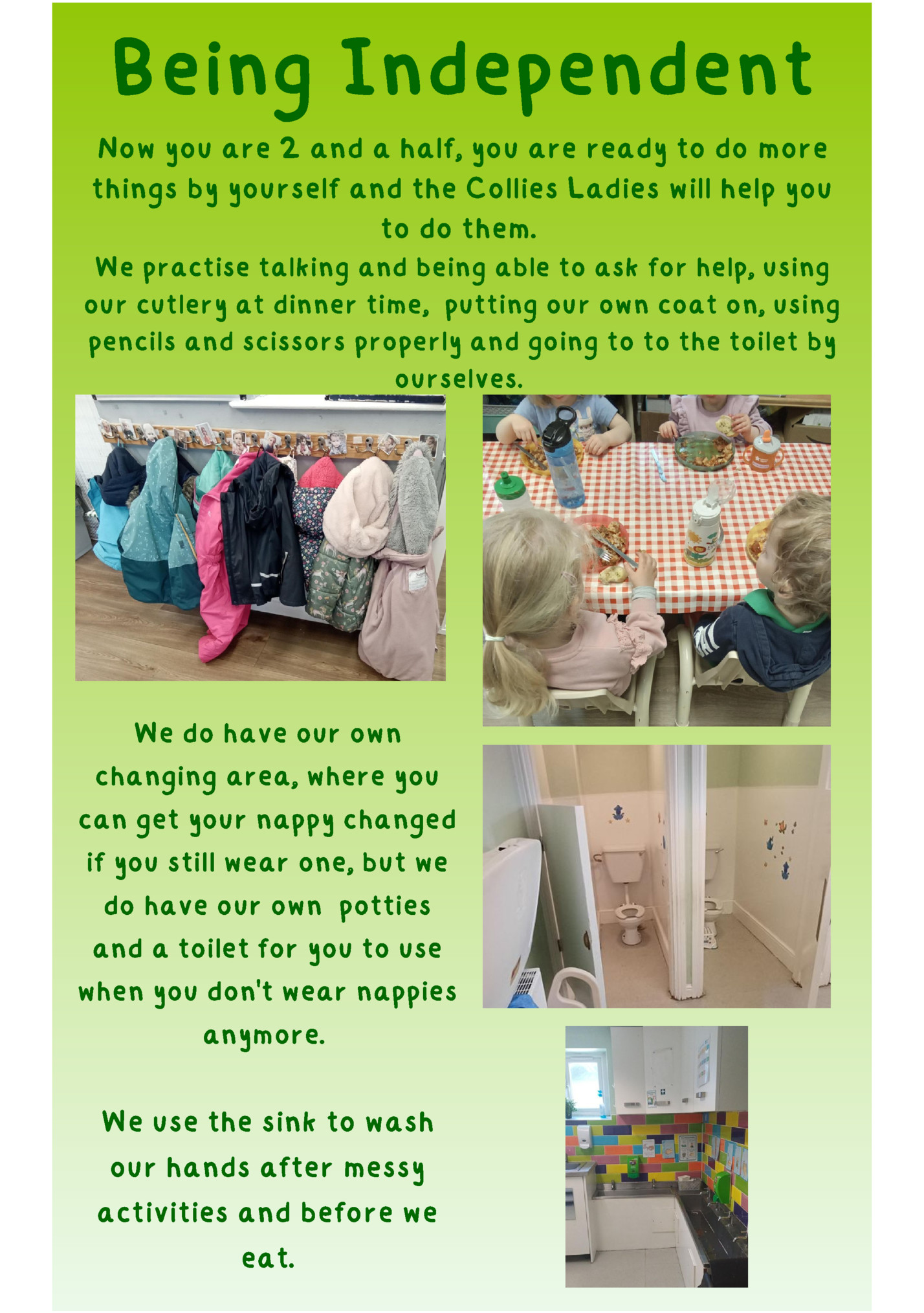 Being Independent Being Independent