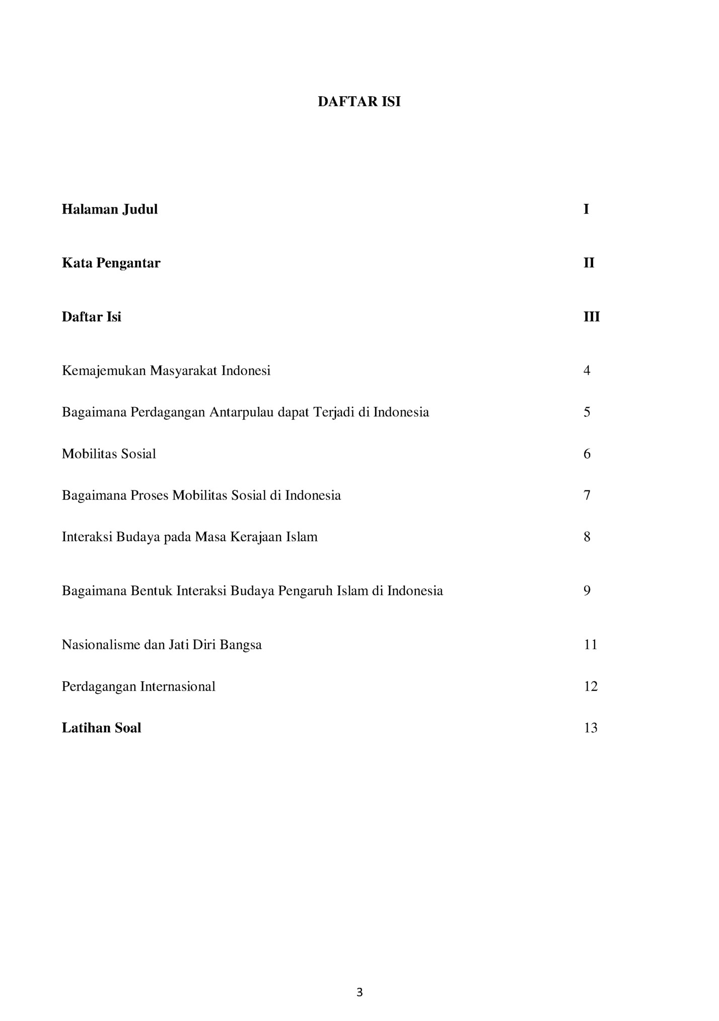 DAFTAR ISI