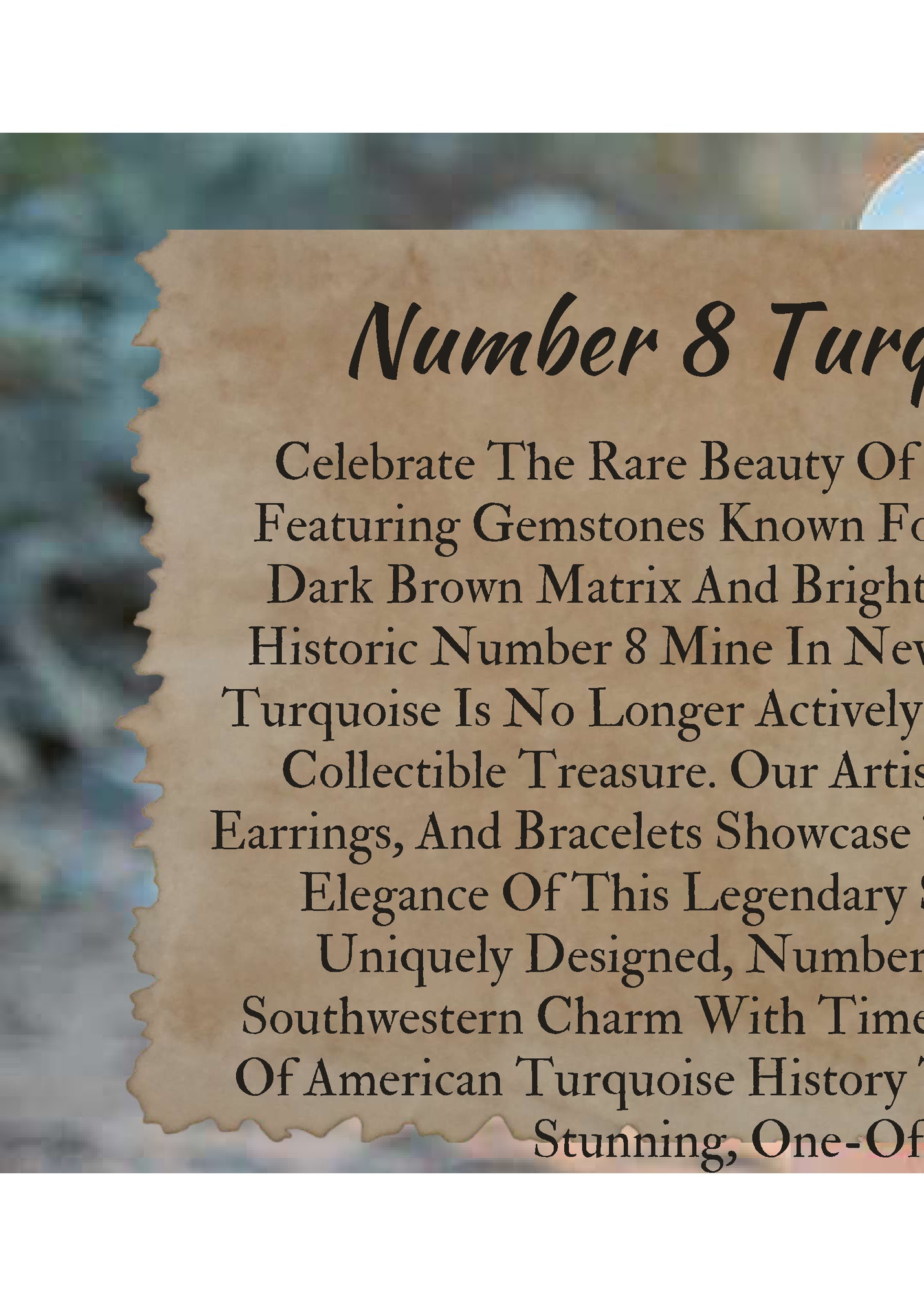 Number 8 Turquoise Jewelry