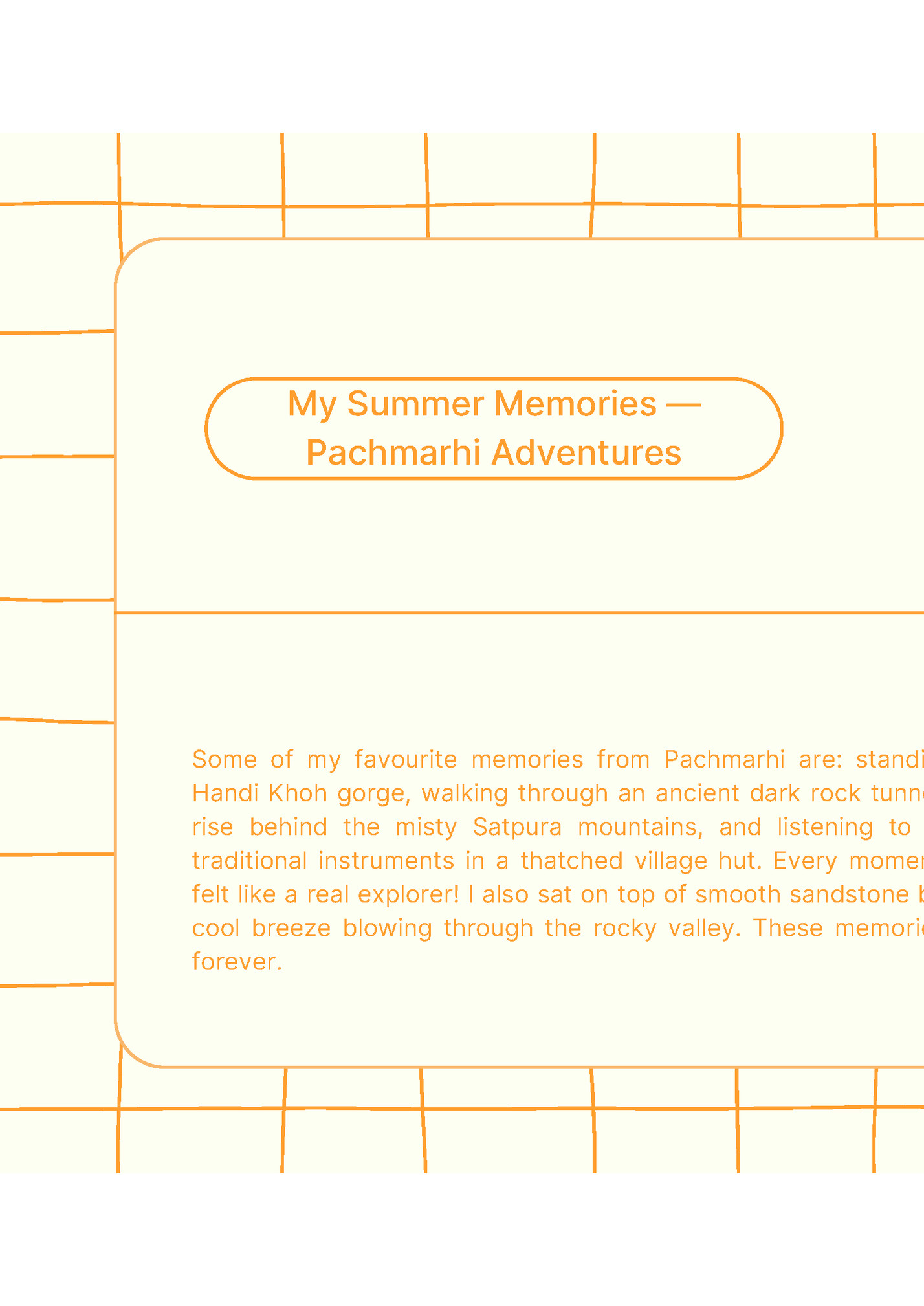 My Summer Memories —