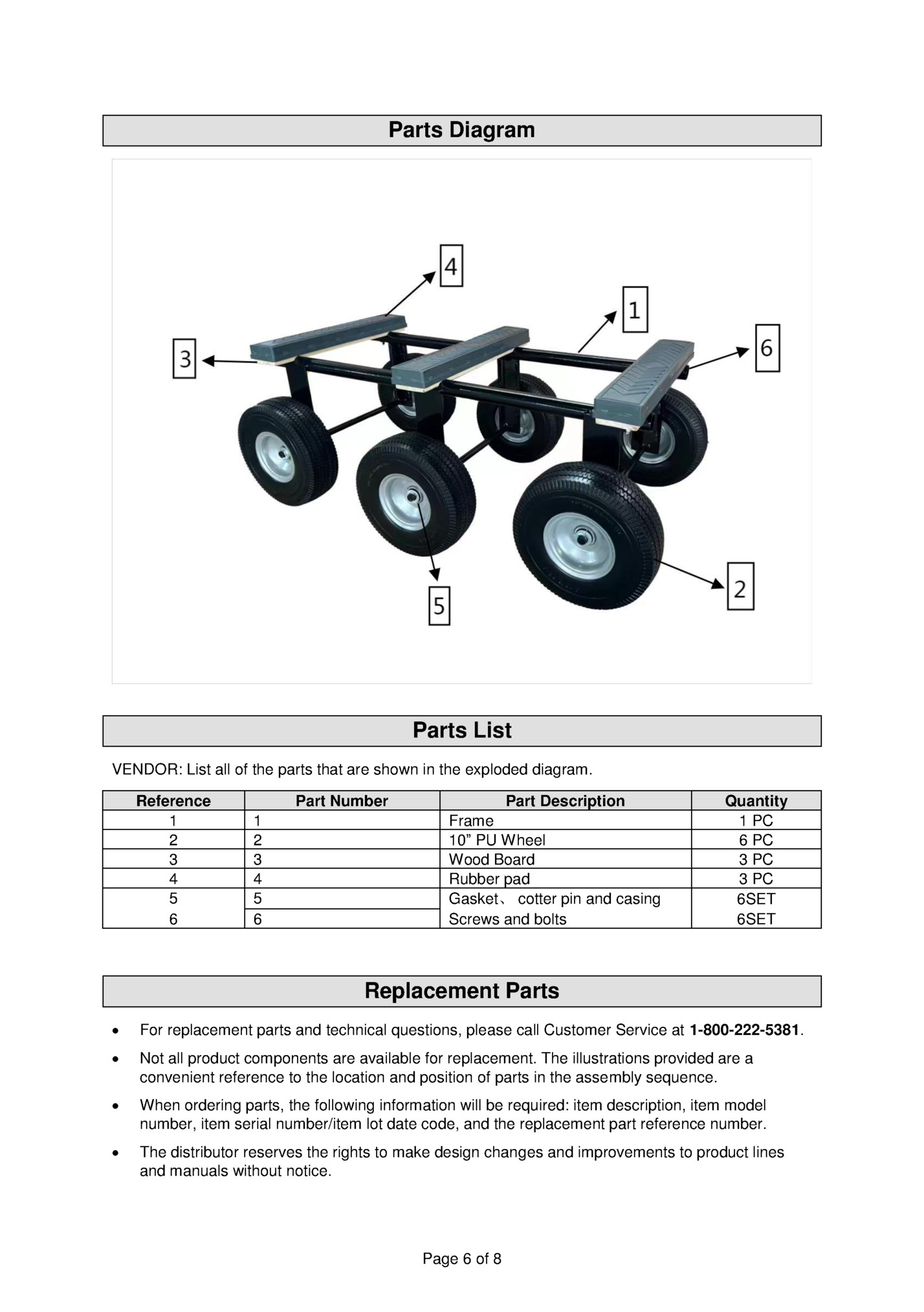 Parts Diagram