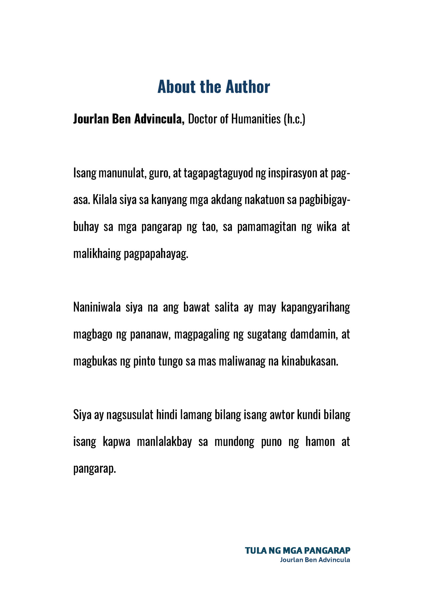 About the Author