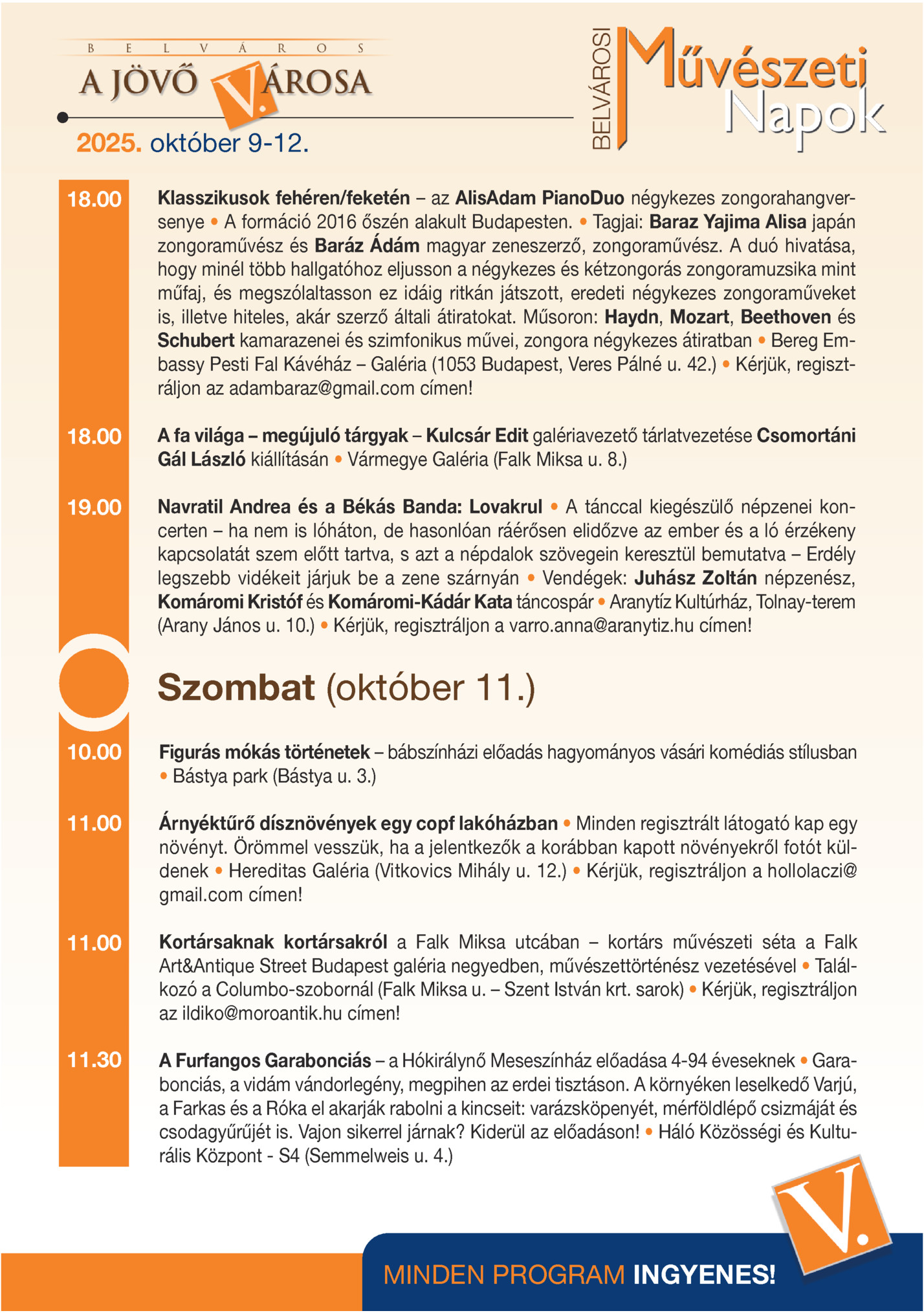 2025. október 9-12.