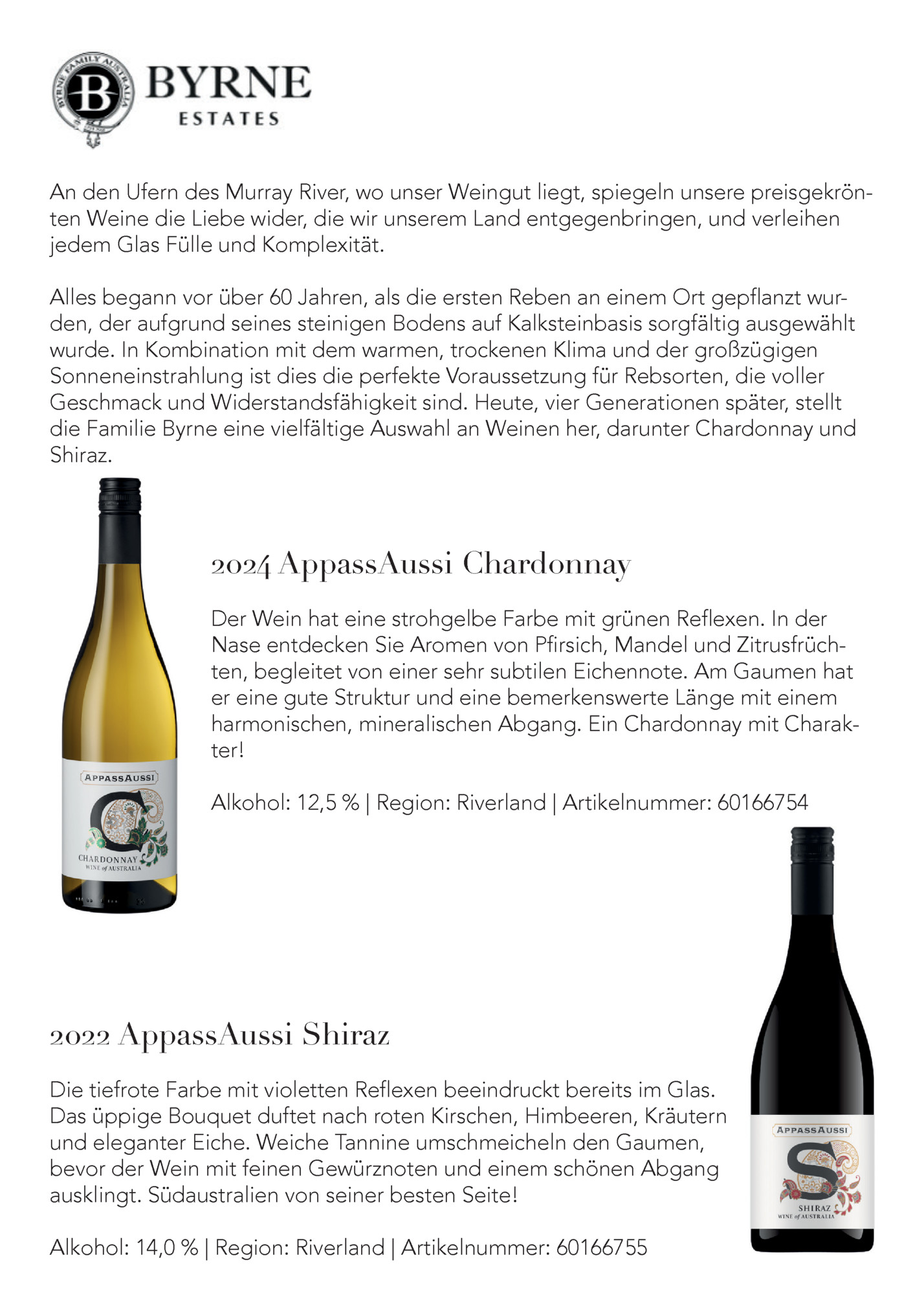 An den Ufern des Murray River, wo unser Weingut liegt, spiegeln unsere preisgekrönten Weine die Liebe wider, die wir unserem Land entgegenbringen, und verleihen