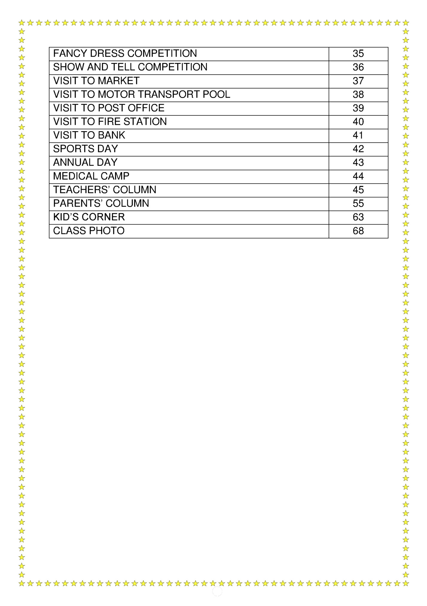 FANCY DRESS COMPETITION