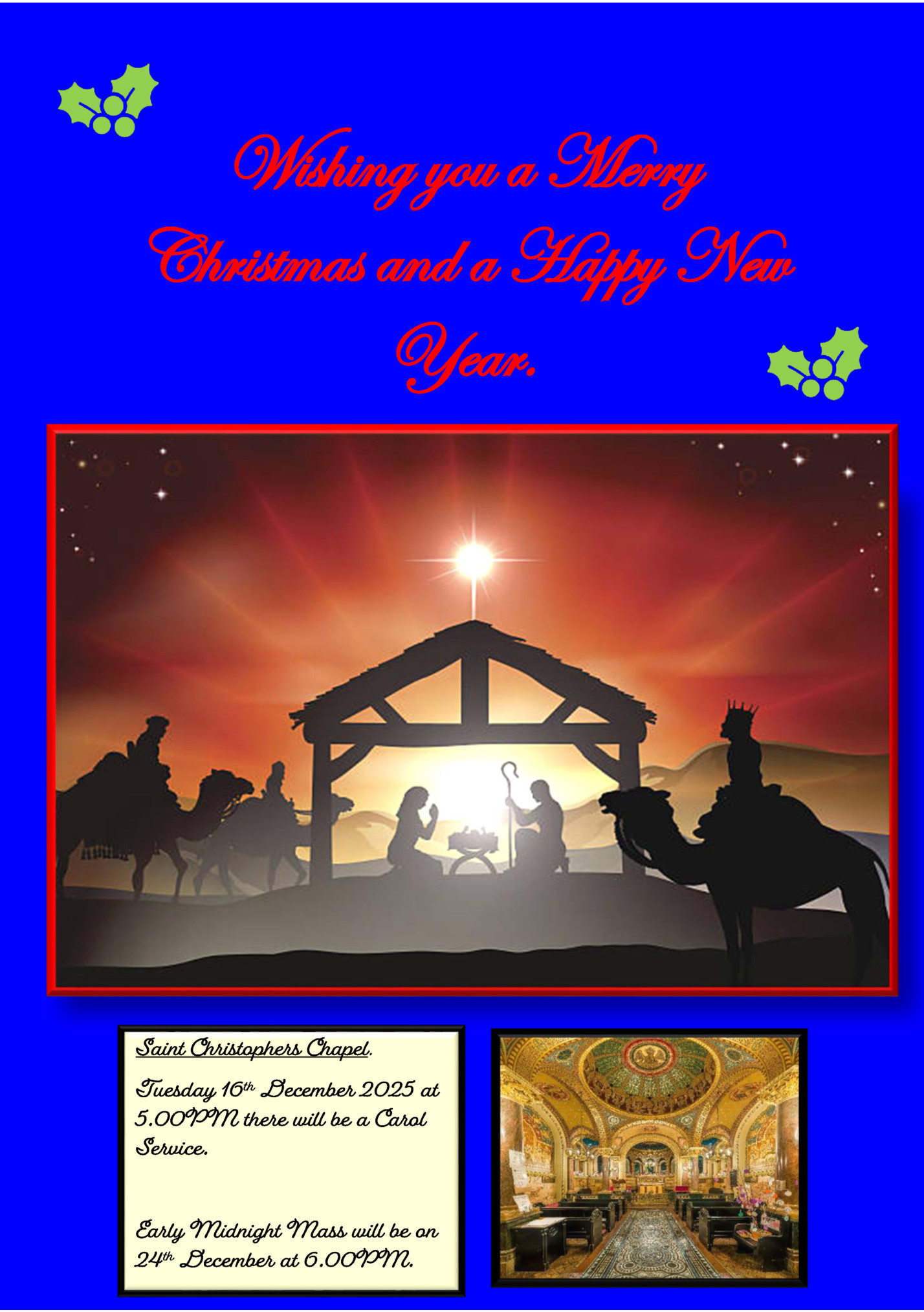 Wishing you a Merry Wishing you a Merry